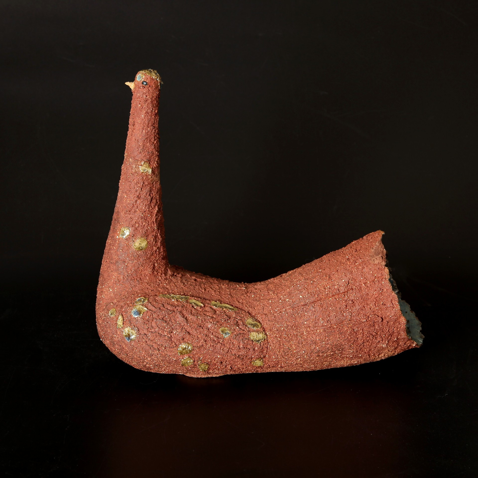 TYRA  LUNDGREN. 1897-1979. Skulptur, stengods, signerad.