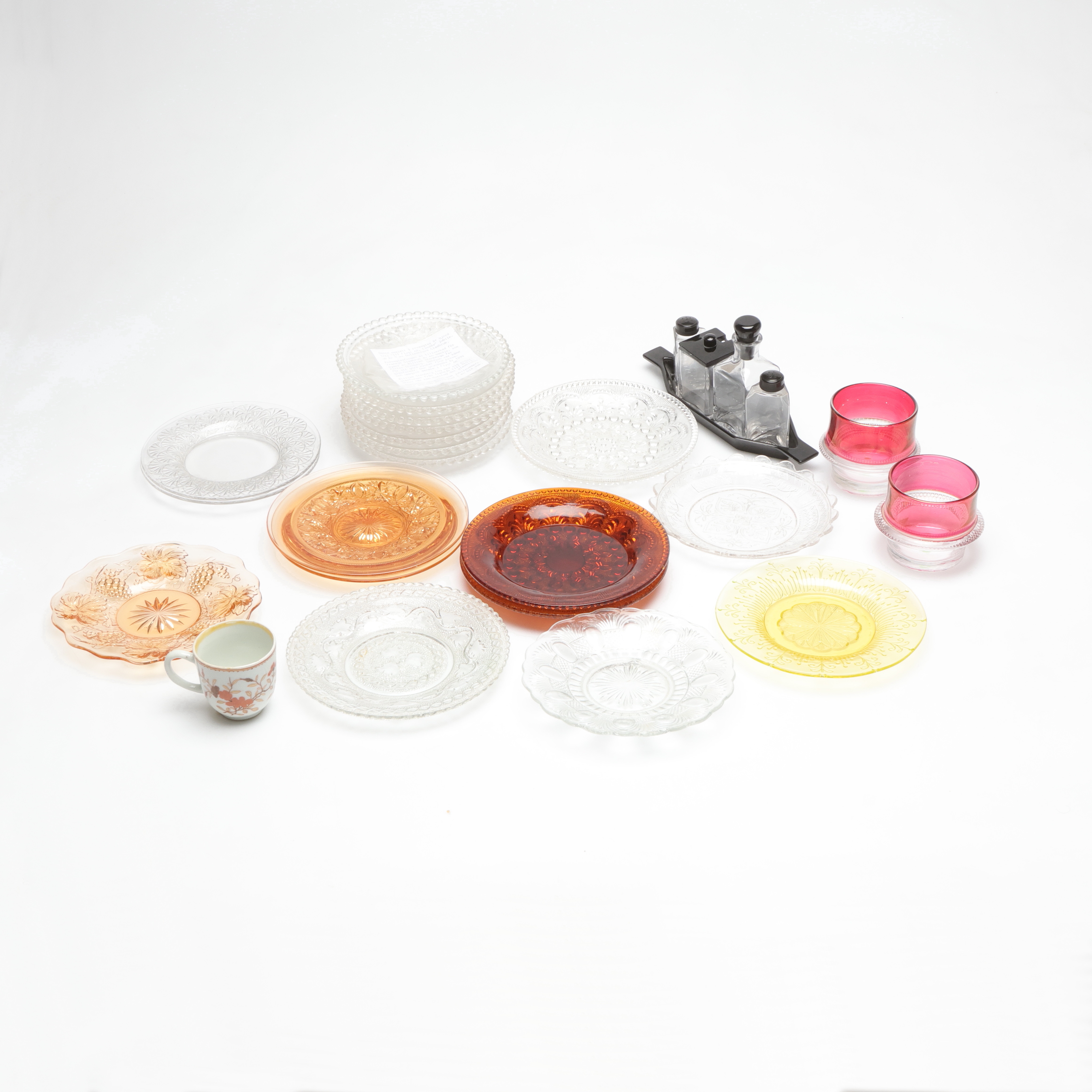 GLAS och PORSLIN, ca 22 delar, bl.a. ITT Flygt AB Lindås Jubileumsservis.