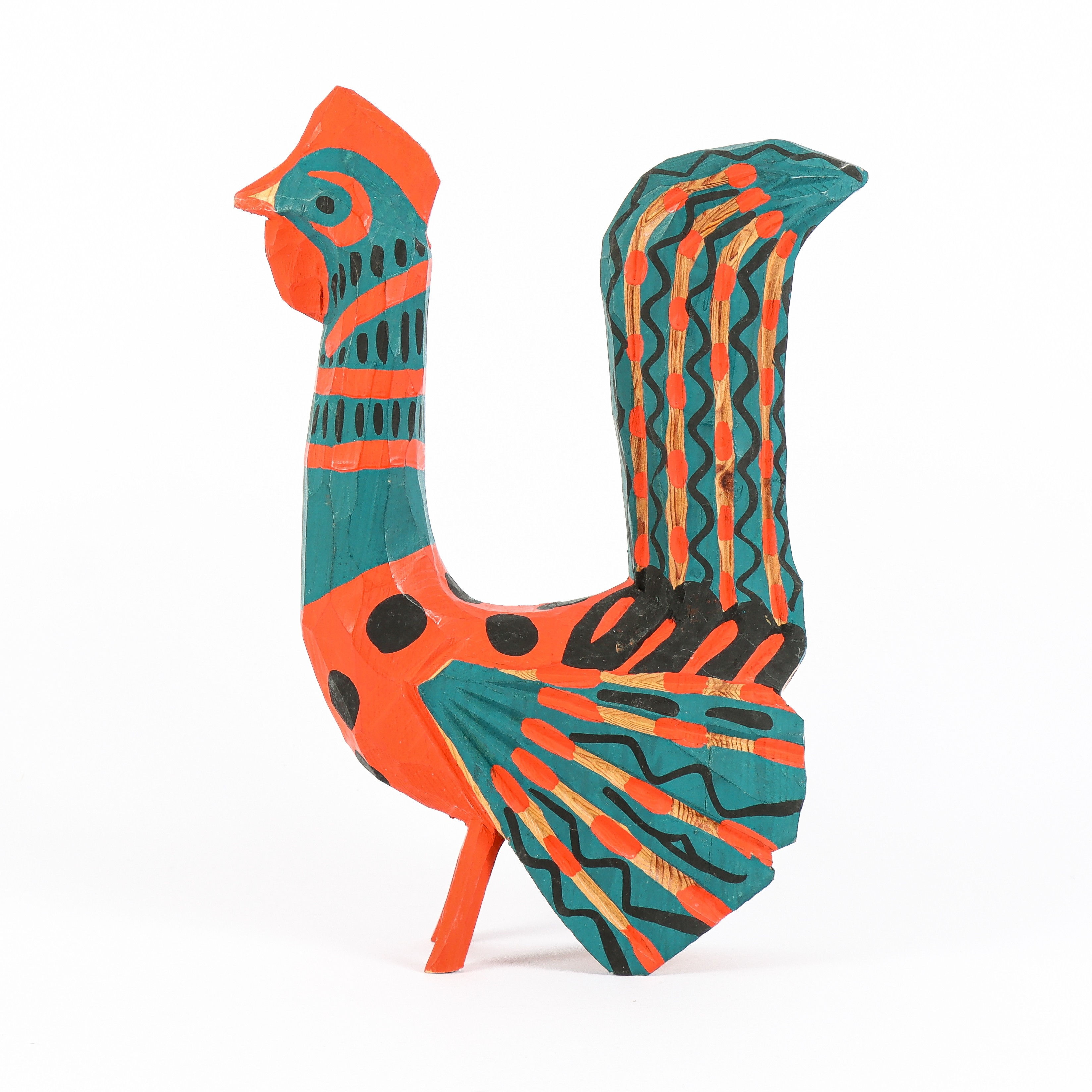 TUPP trä, Gästrikland, signerad RS.