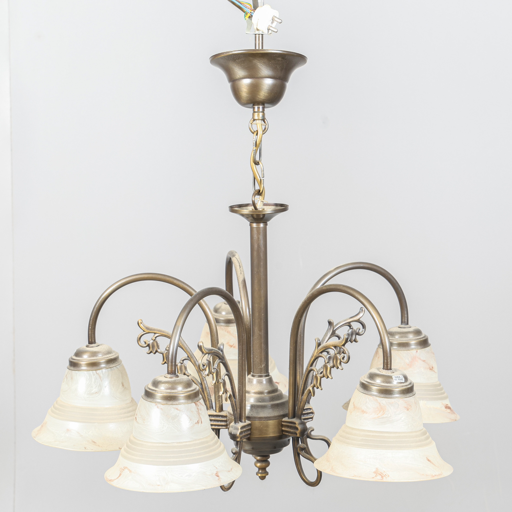 TAKLAMPA, Art deco, 1900-talets första hälft.