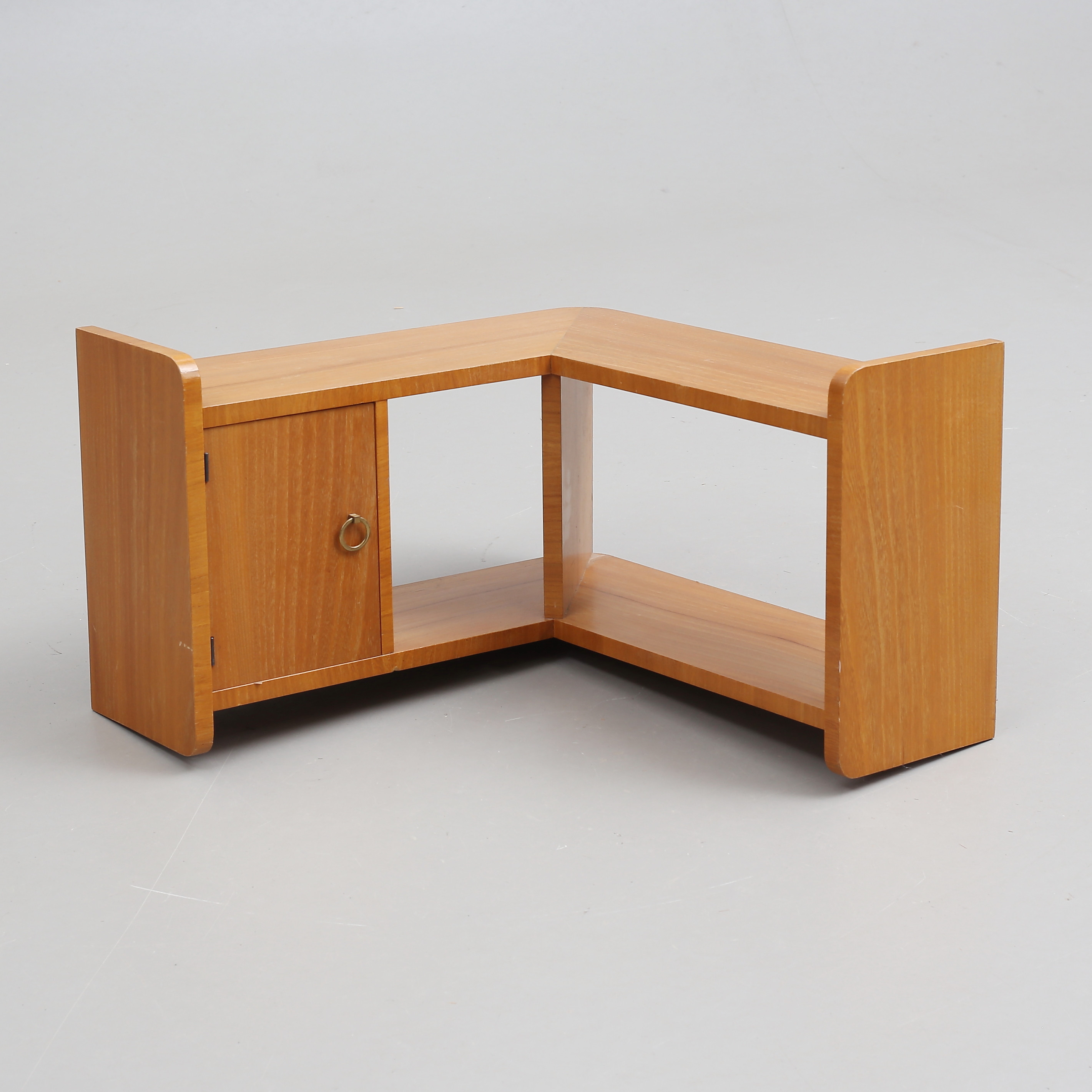 VÄGGHYLLA, hörn, 1930/40 -tal.