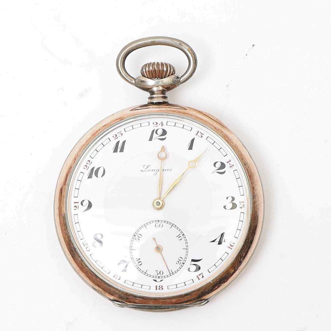 FICKUR, silver, Longines.