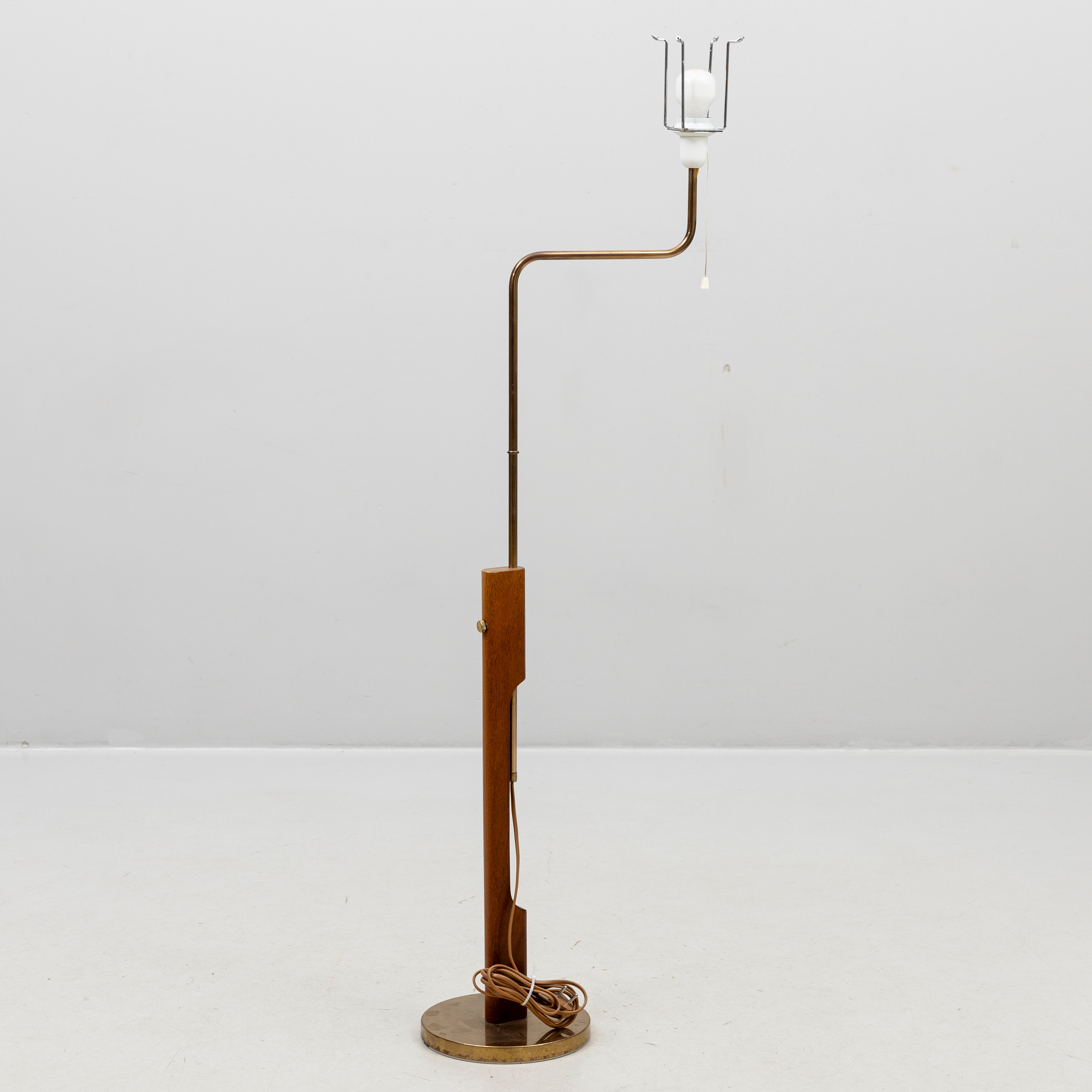 GOLVLAMPA, Bergboms, modell G 82, 1900-talets mitt.