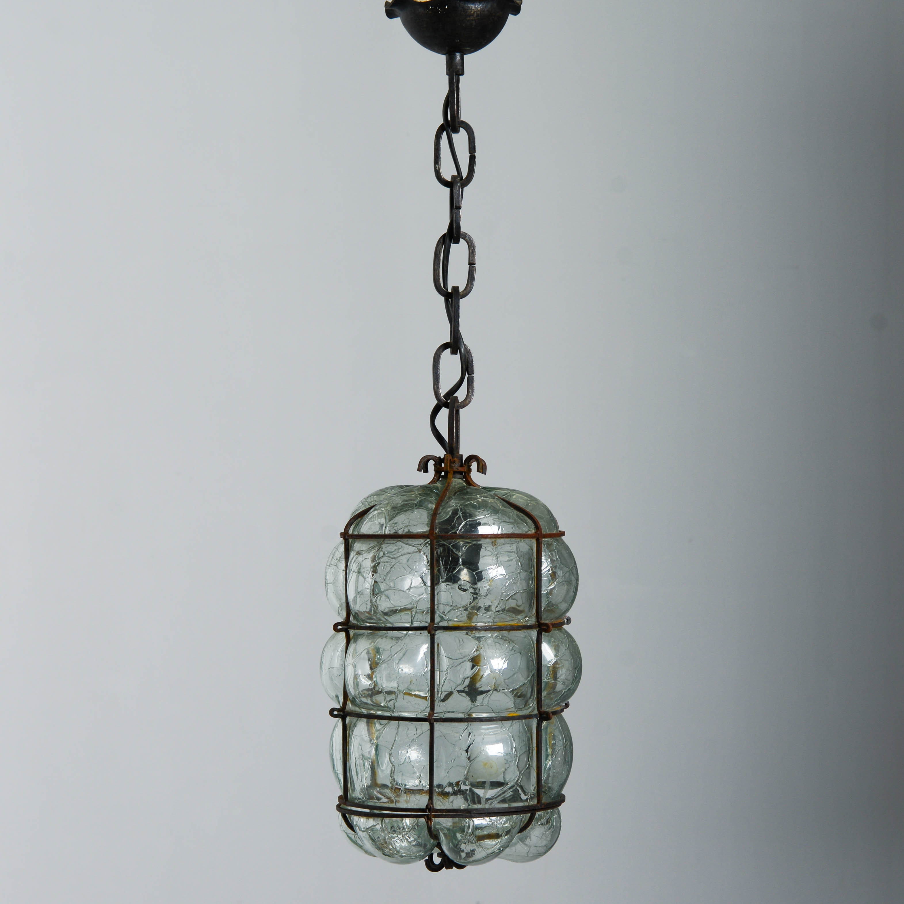 HARALD NOTINI. Taklampa, "modell 10892", Arvid Böhlmarks Lampfabrik, 1920/1930-tal.