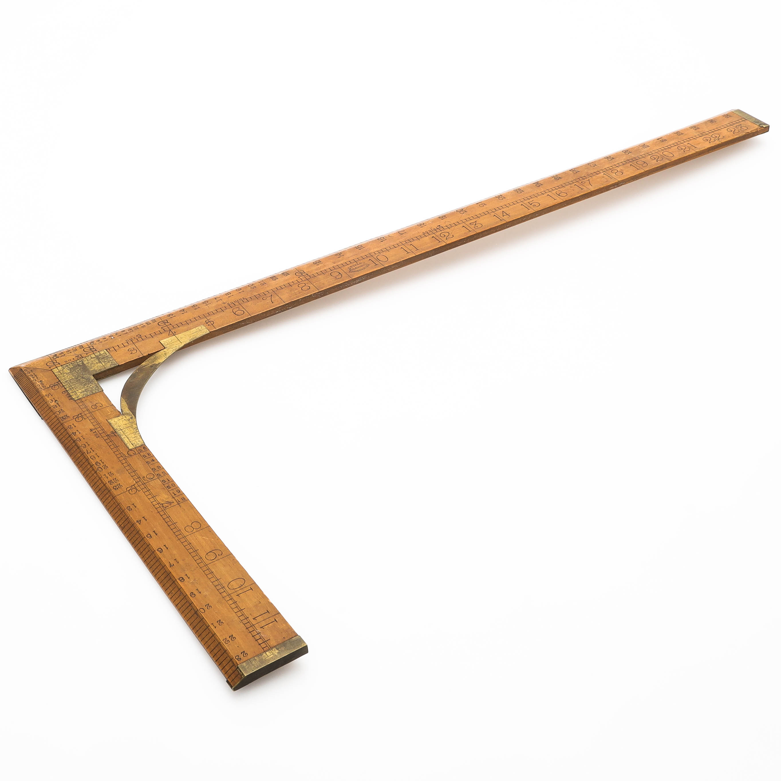 MÄTINSTRUMENT, för proportionellt midjemått, 1800-tal.