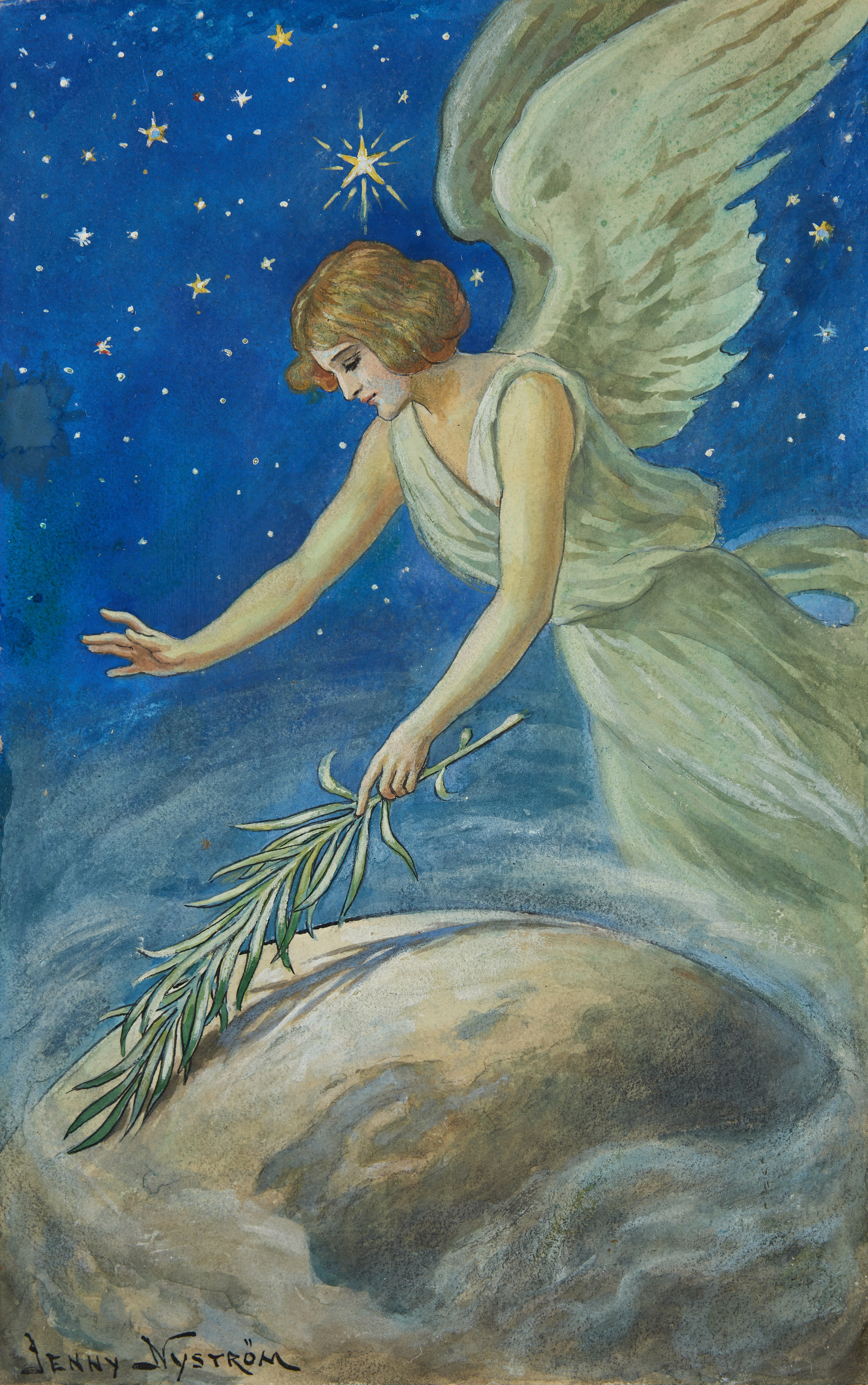 JENNY NYSTRÖM. Fredens ängel.