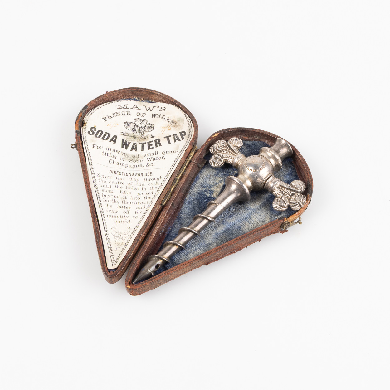 MAW'S SODA WATER TAP, tappkran till flaskor.