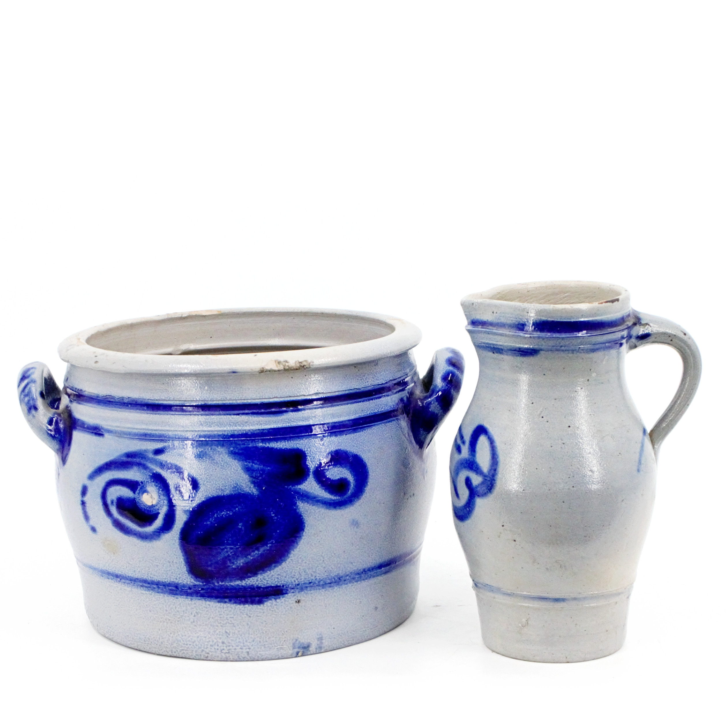 KRUS och KANNA, 2 delar, stengods, Holland.