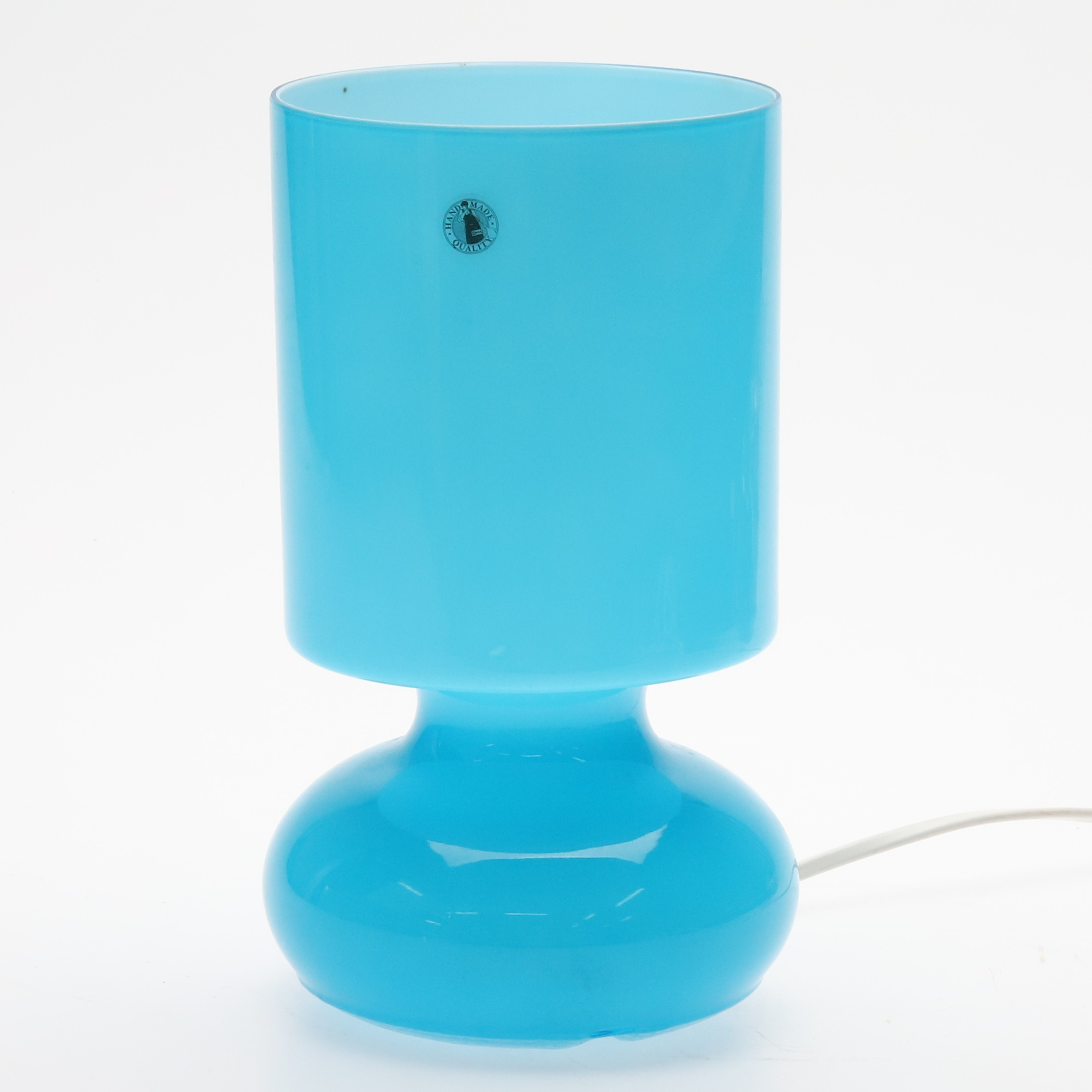 BORDSLAMPA. Glas, "Lyktan", IKEA, 1900-talets senare del.