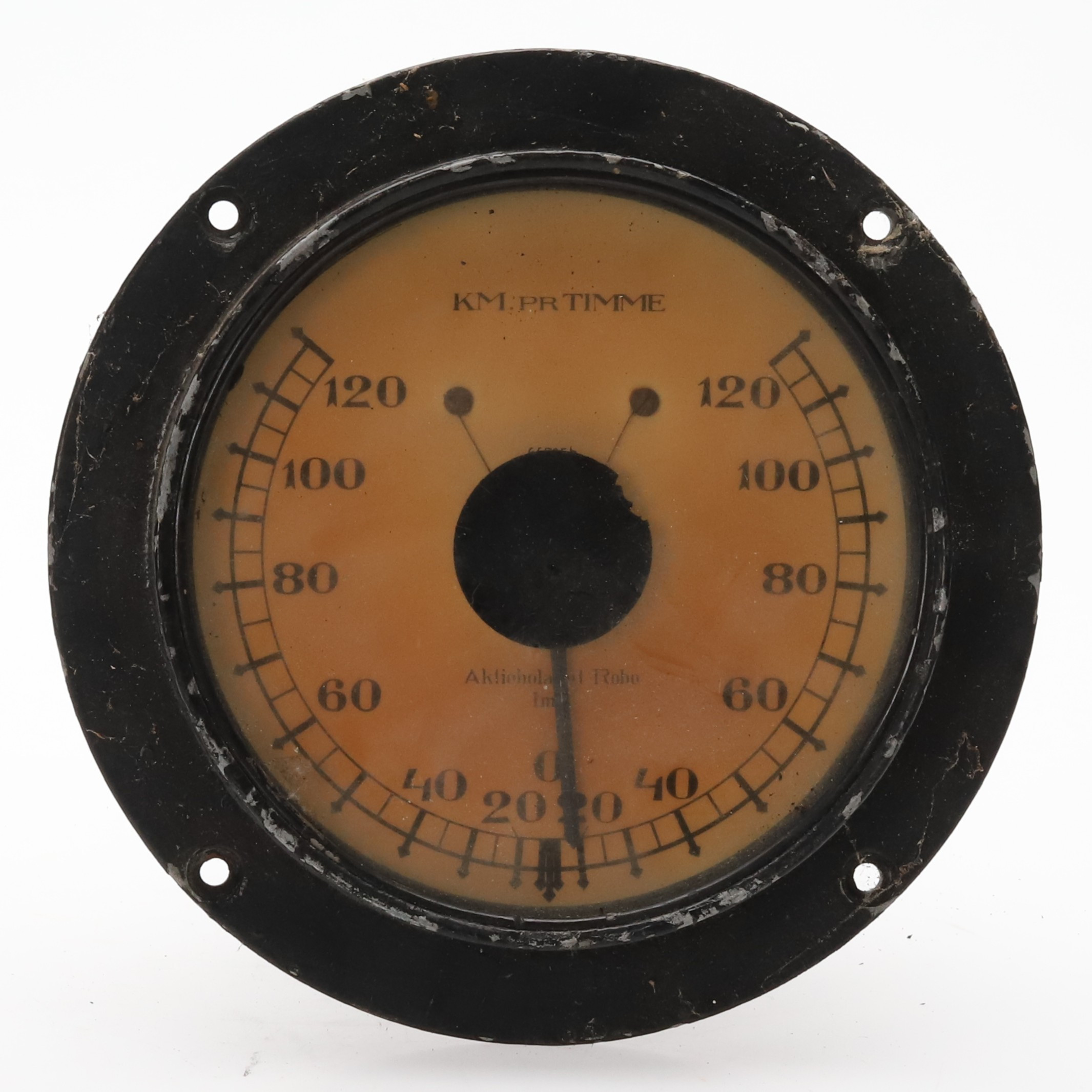 HASTIGHETSMÄTARE, från lokomotiv, NBJV, Robo AB, 1900-talets första halva.