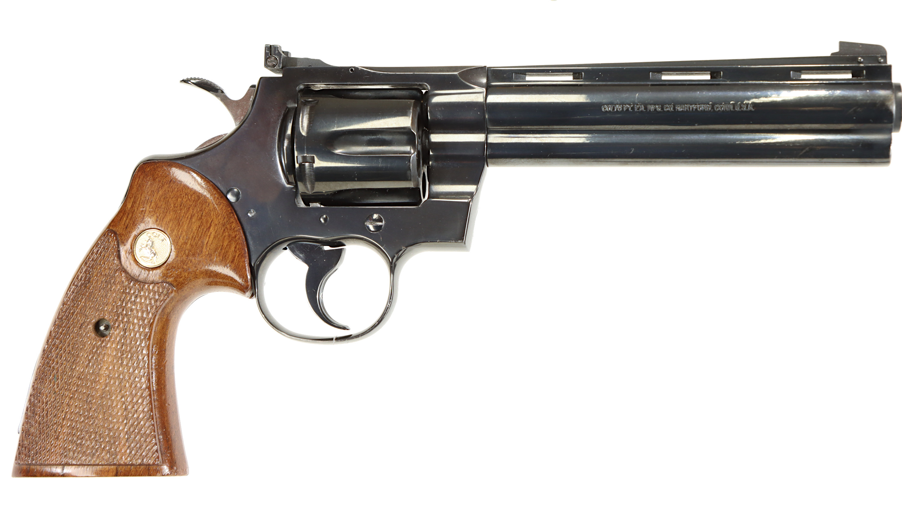 REVOLVER, fabrikat Colt, modell Python, kaliber .357 Magnum, tillv.nr E44501, se-nr SE0209766.