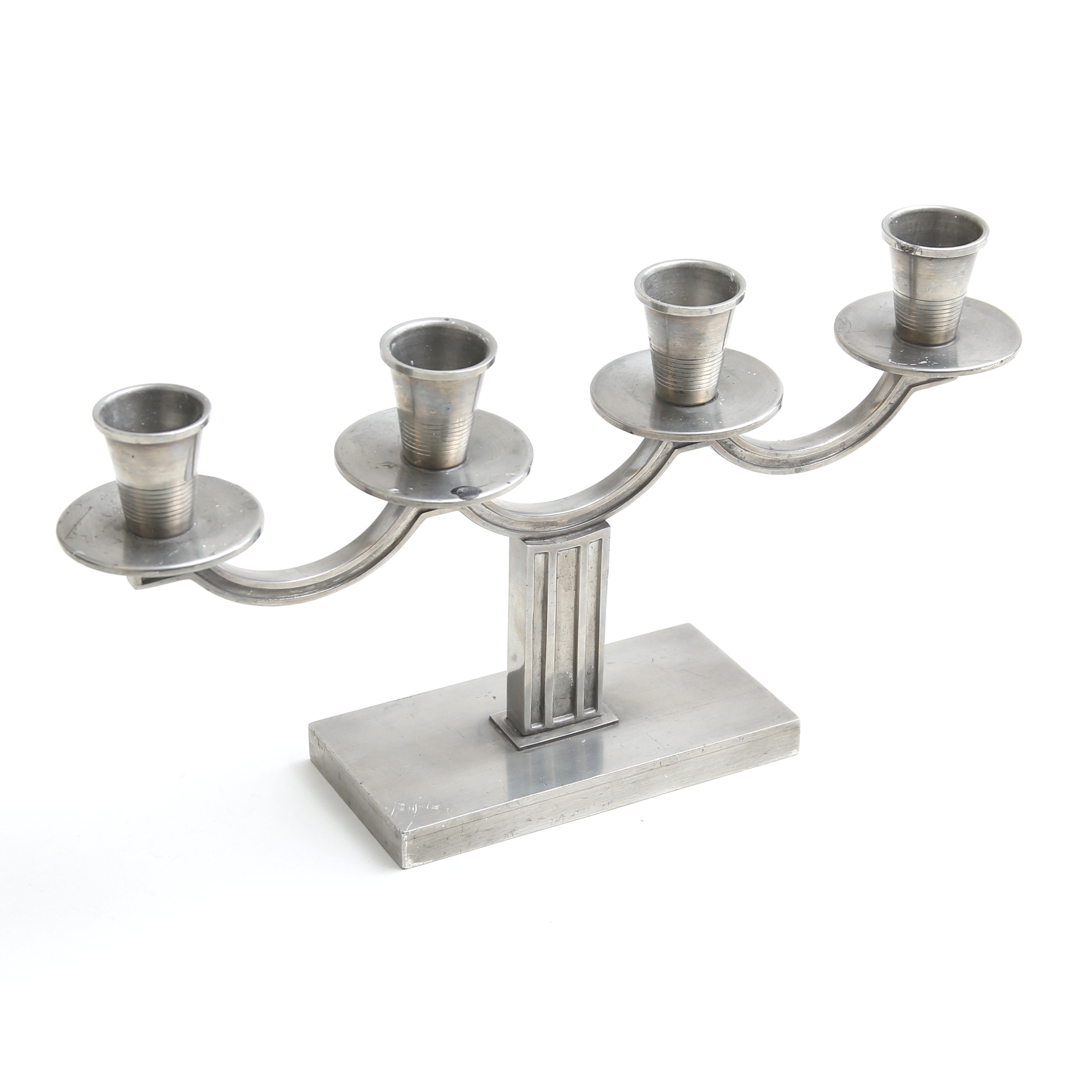 NILS FOUGSTEDT. Kandelaber, tenn, 1937.