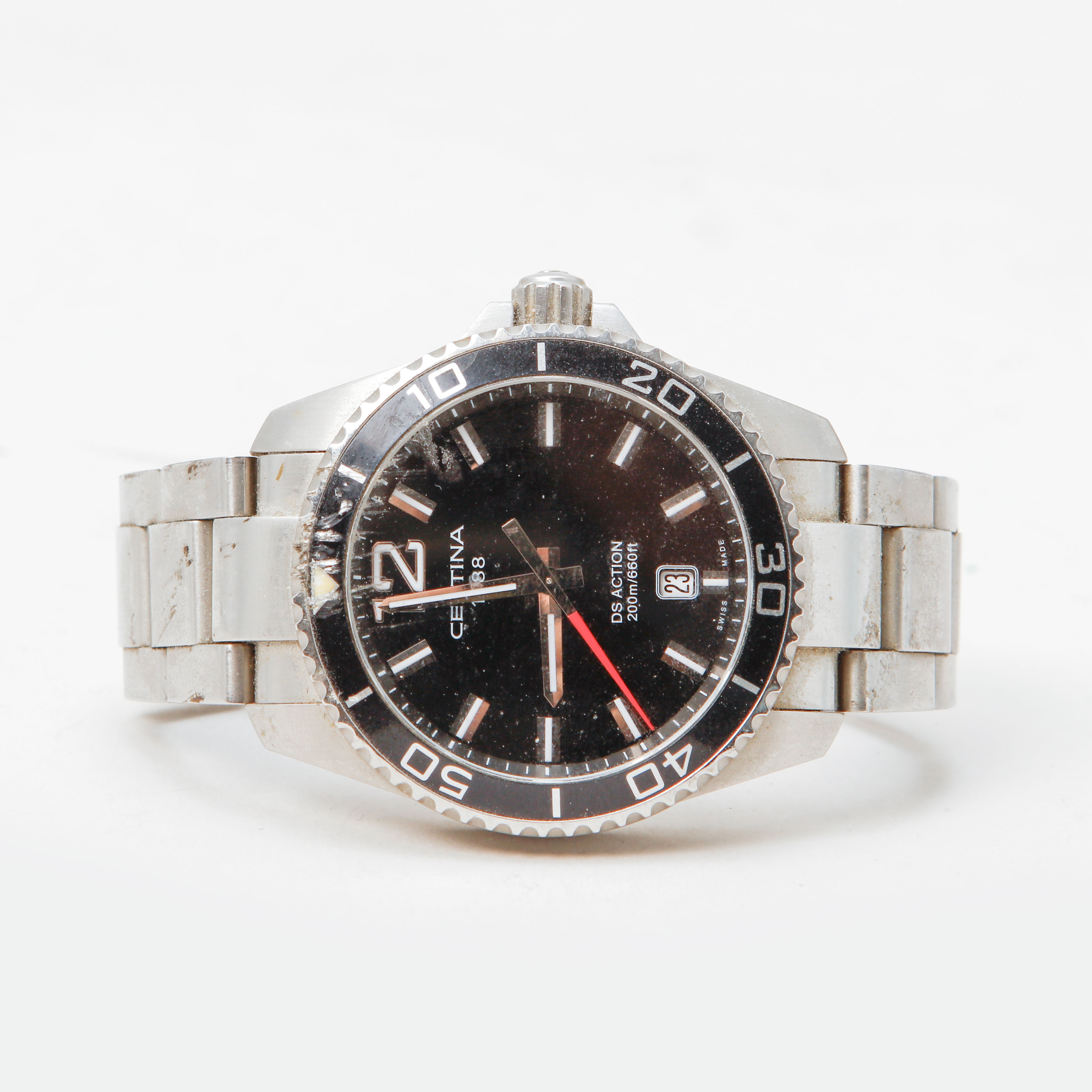 ARMBANDSUR, Certina, DS Action, stål, quartz.