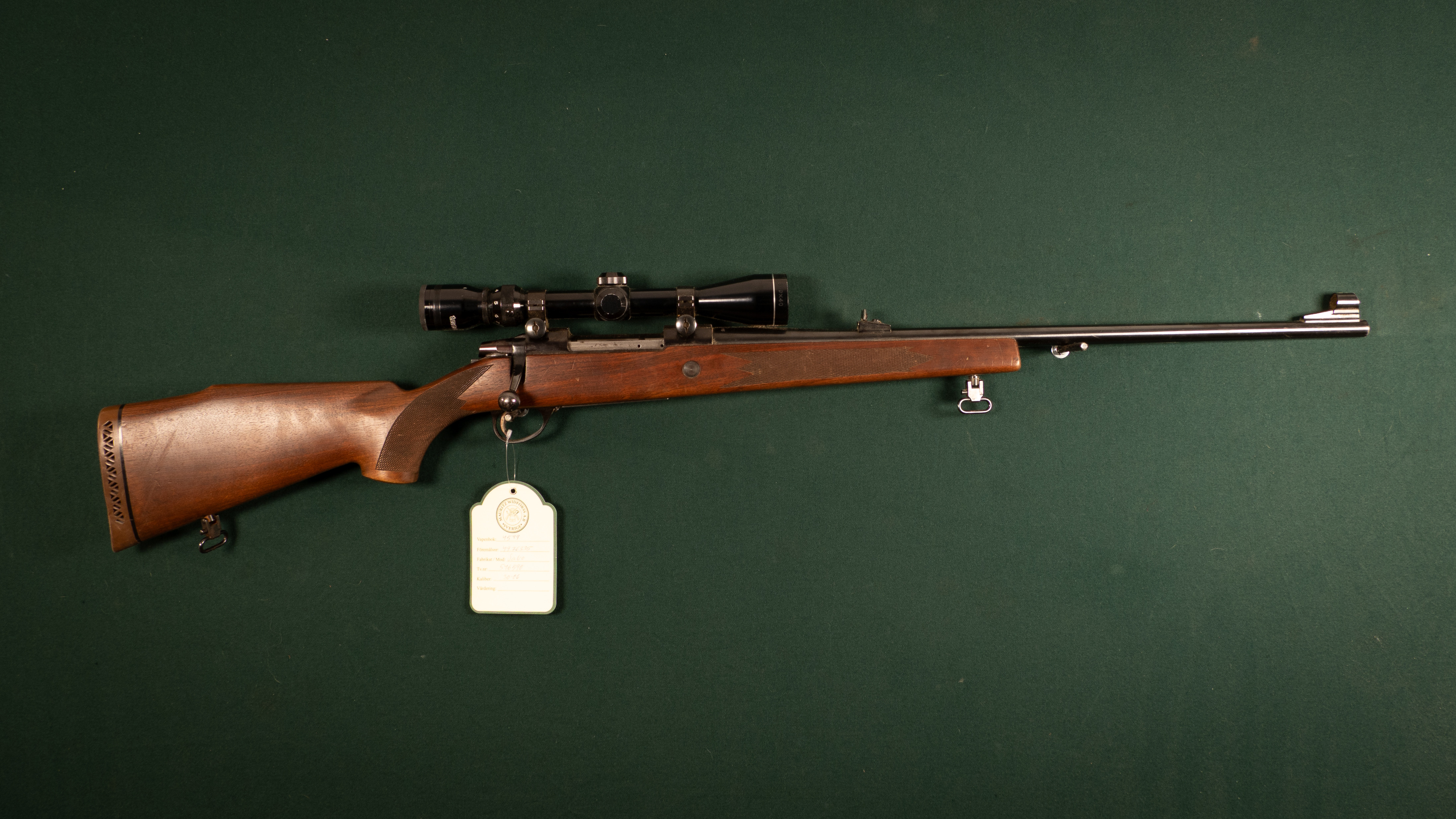 Sako Hunter kal. 30-06 Tillv.nr. 546590.