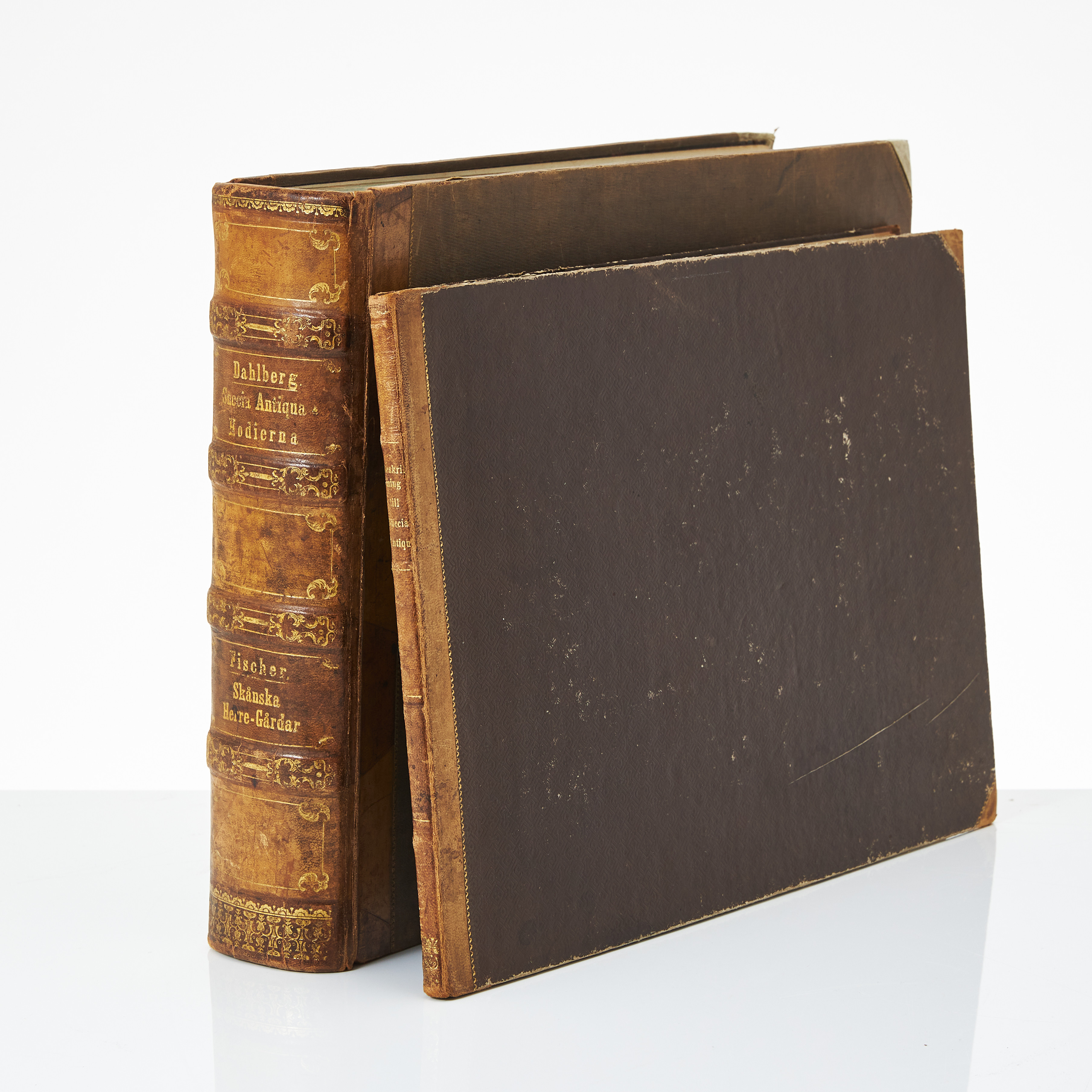 DAHLBERG, SUECIA ANTIQUA ET HODIERNA, PROVENIENS CRONSTEDt, 2 volymer.