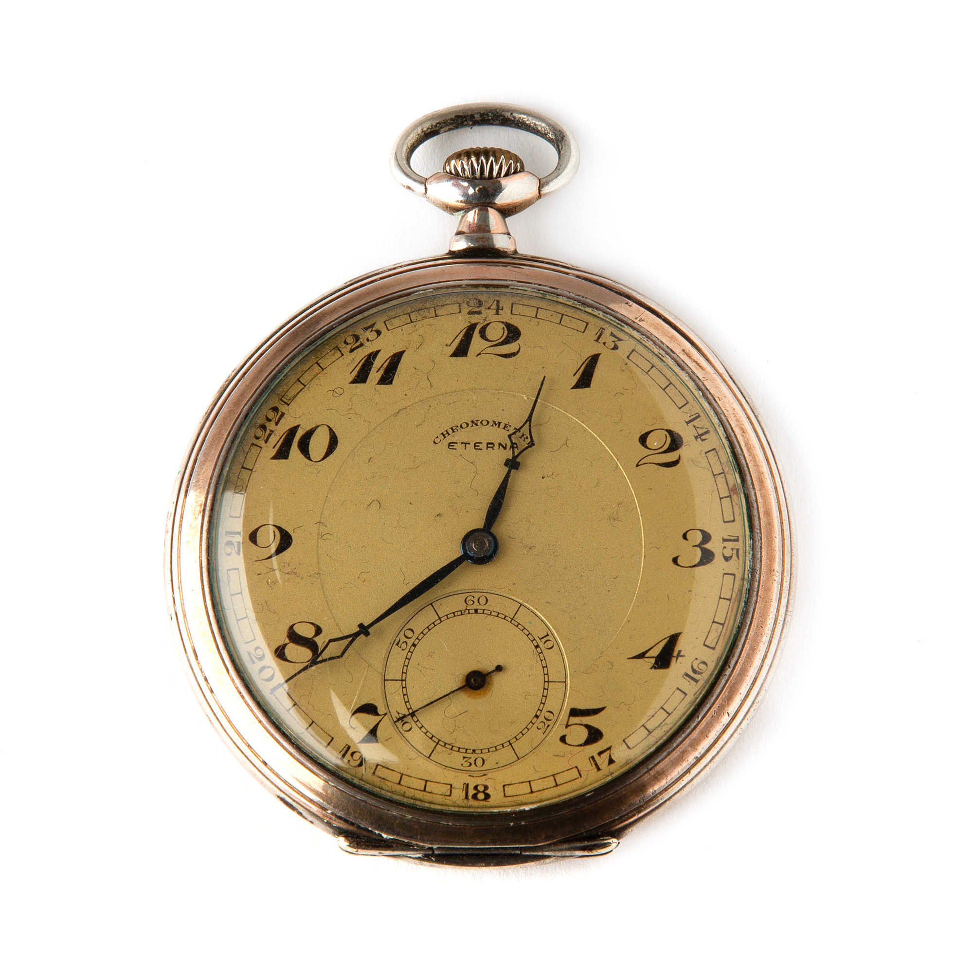 ETERNA, fickur, Grand Prix Chronometer, 51 mm, silver, 1900-talets första kvartal.