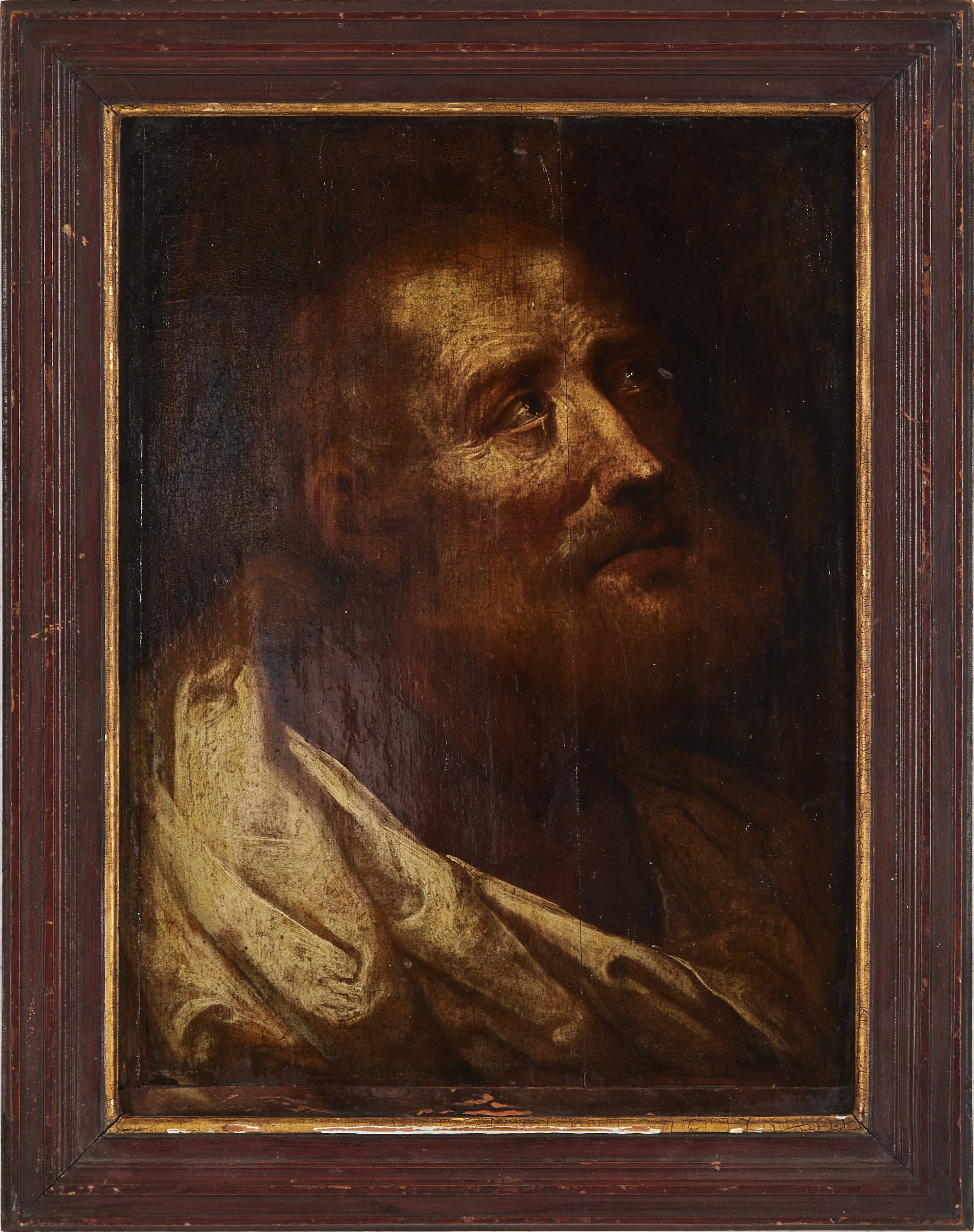 OKÄND KONSTNÄR, 1700-TAL. Helgonporträtt.