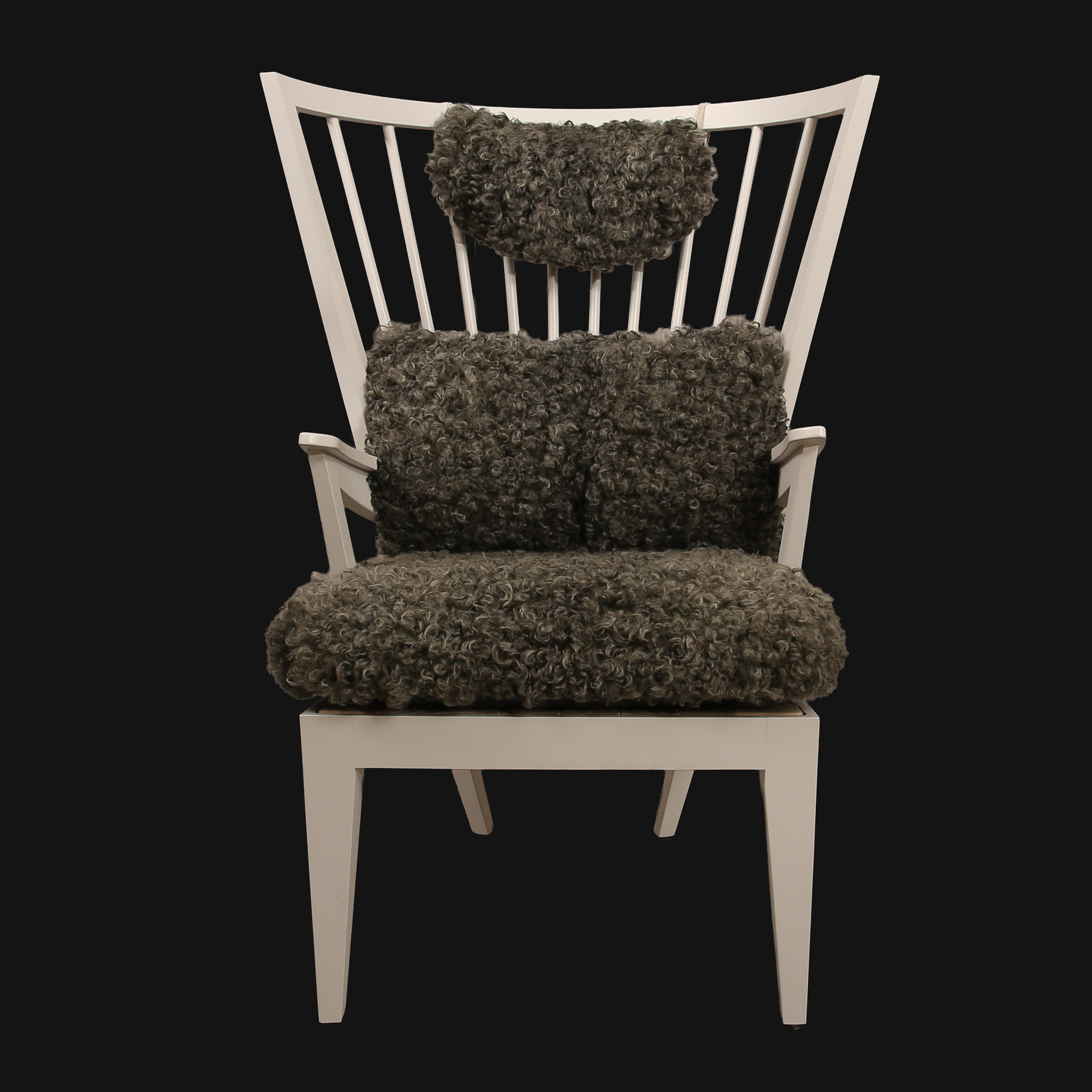 NIRVAN RICHTER. Fåtölj, "Länsstol", Norrgavel, inköp efter år 2020.