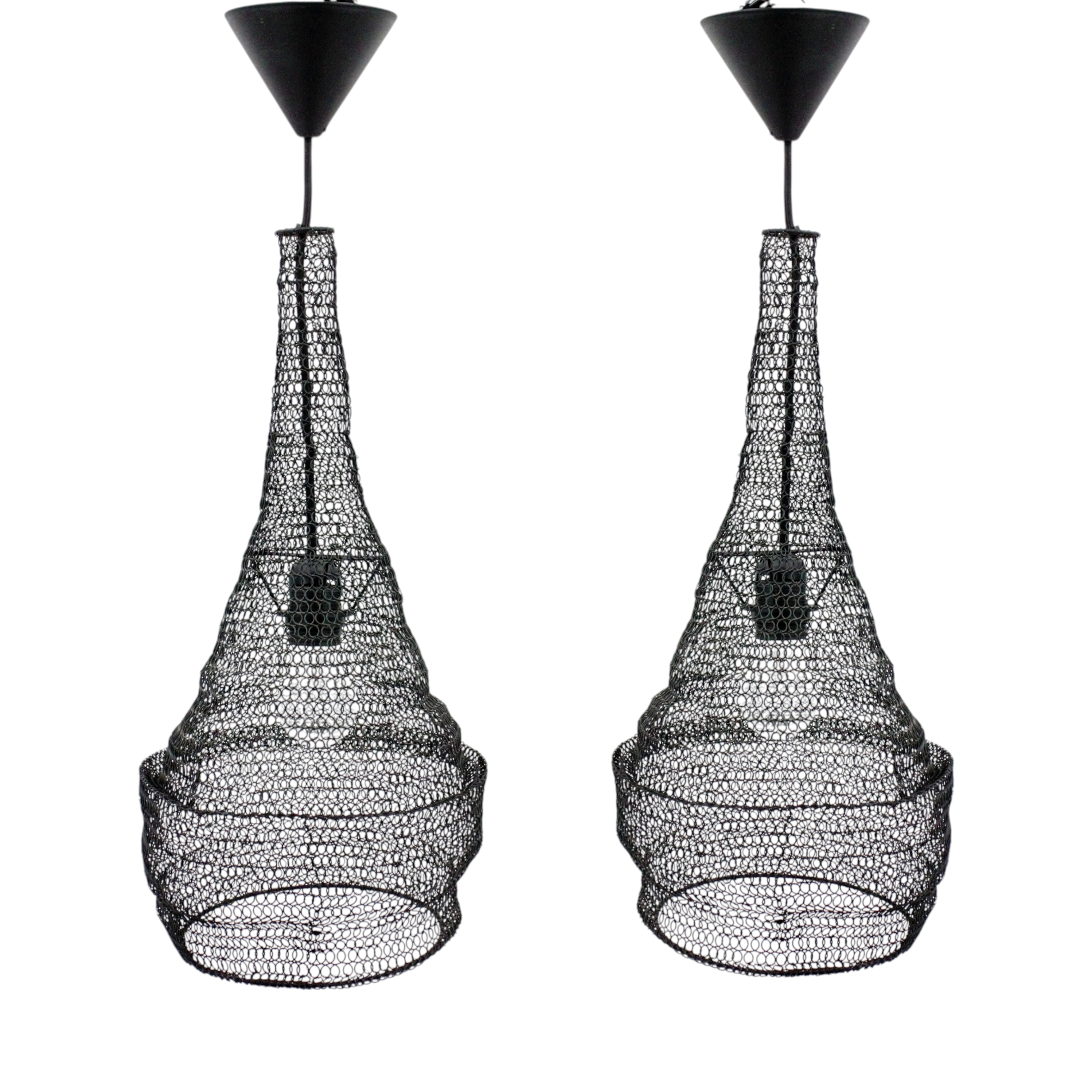 TAKLAMPOR, ett par, "Alex", metall, Watt & Veke, nutida.