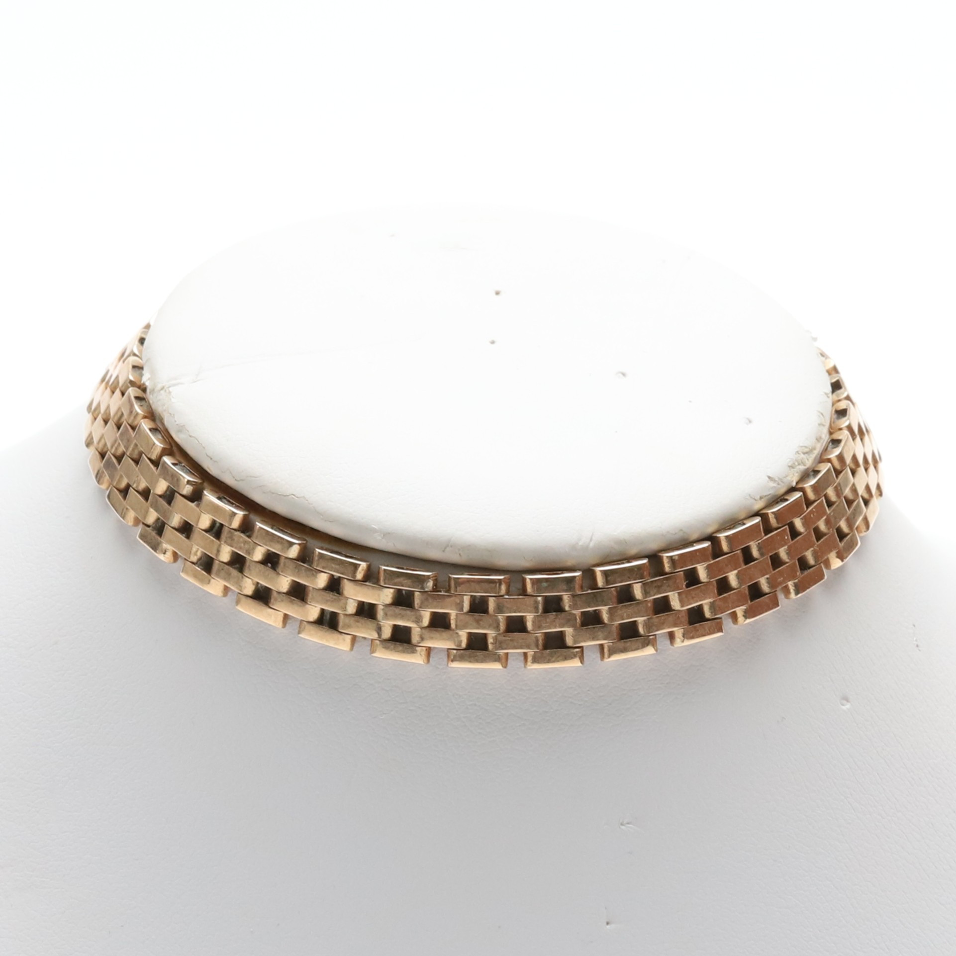 Armband, "Murstenslänk" 18K guld, 20,6 gram.