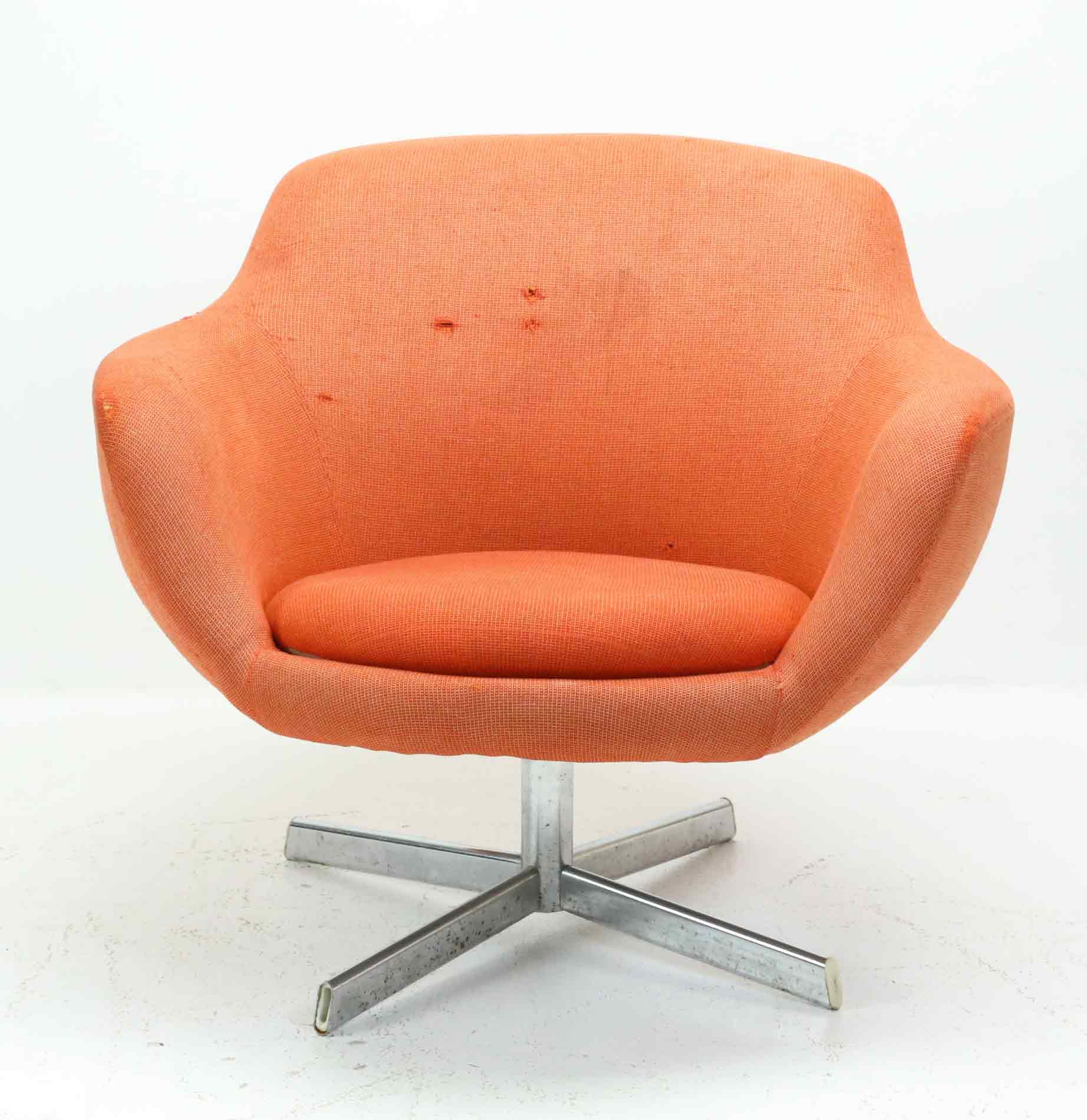 FÅTÖLJ, snurrmodell, 1960/70-tal.