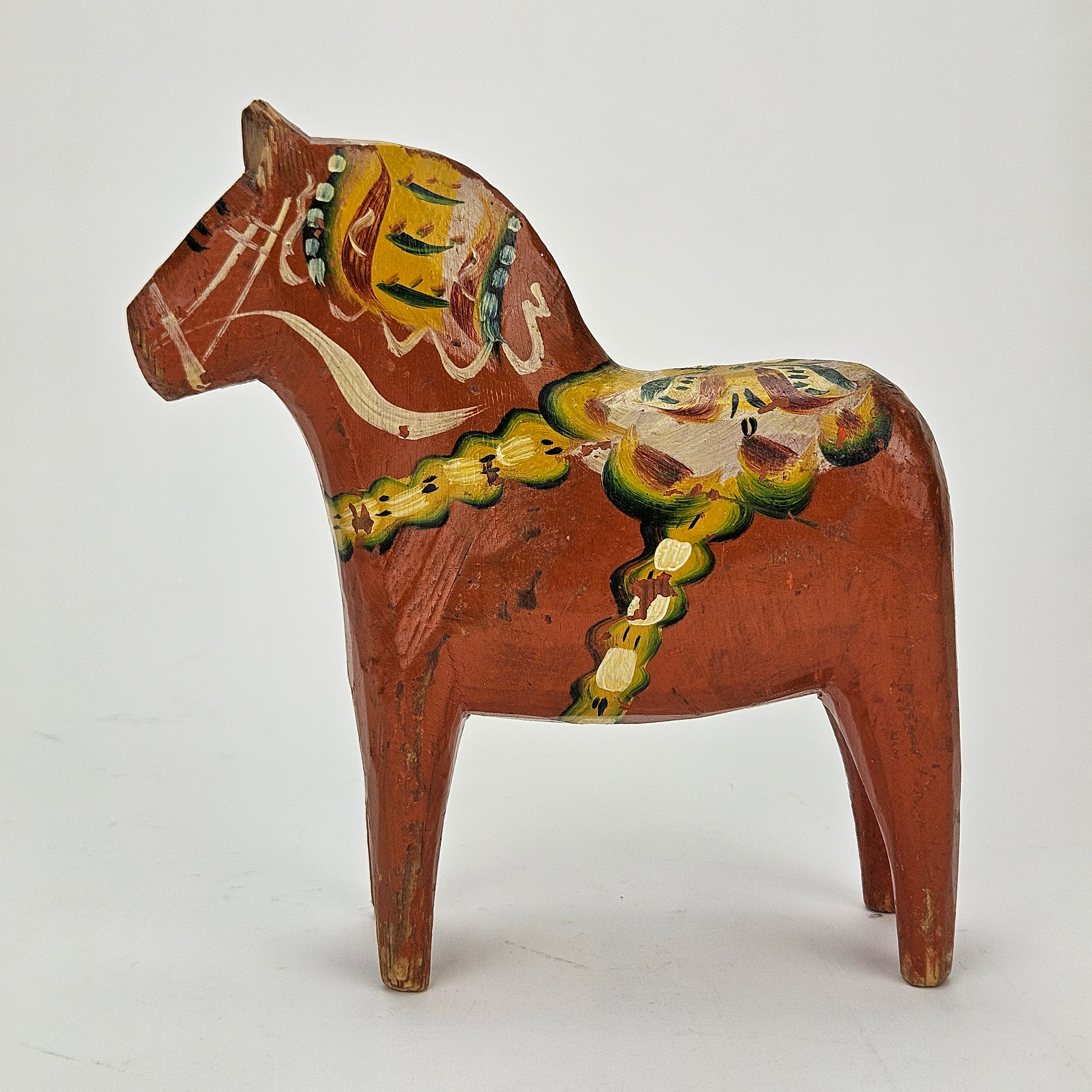 DALAHÄST, trä, 1900-tal.