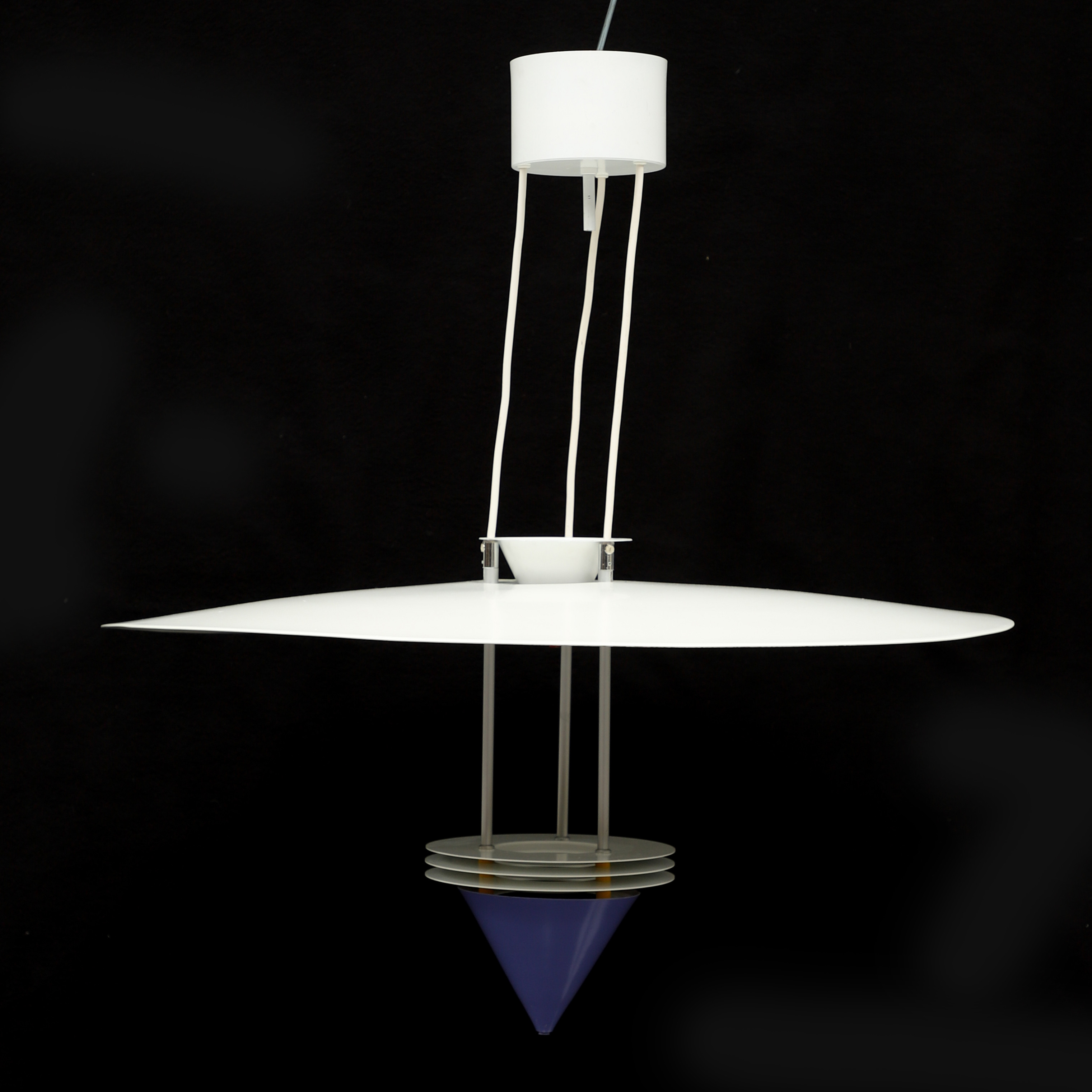 OLLE ANDERSSON. Taklampa, "Halo Grande", Boréns, 1980/90-tal.