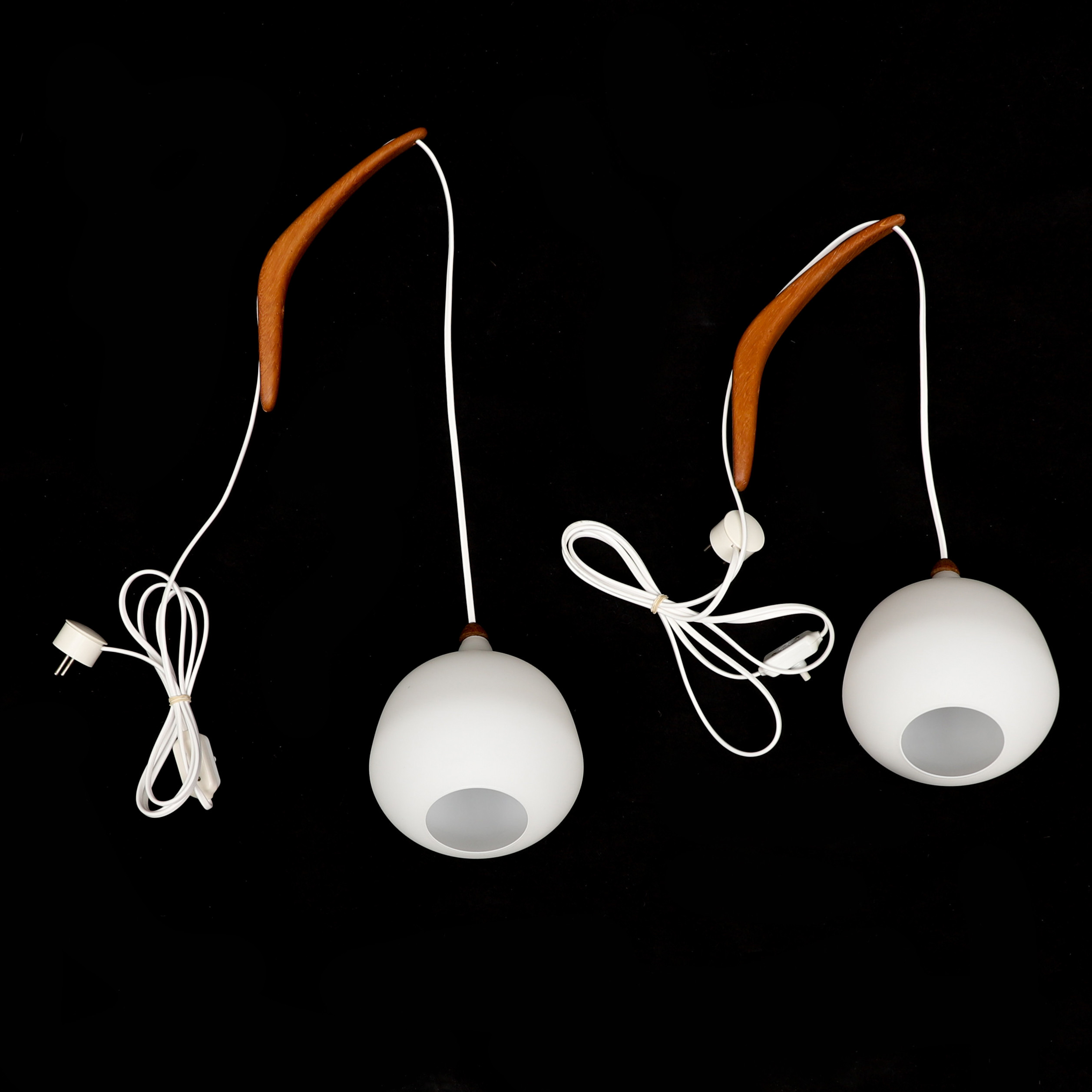 UNO OCH ÖSTEN KRISTIANSSON. Vägglampor, ett par, Luxus, Vittsjö.