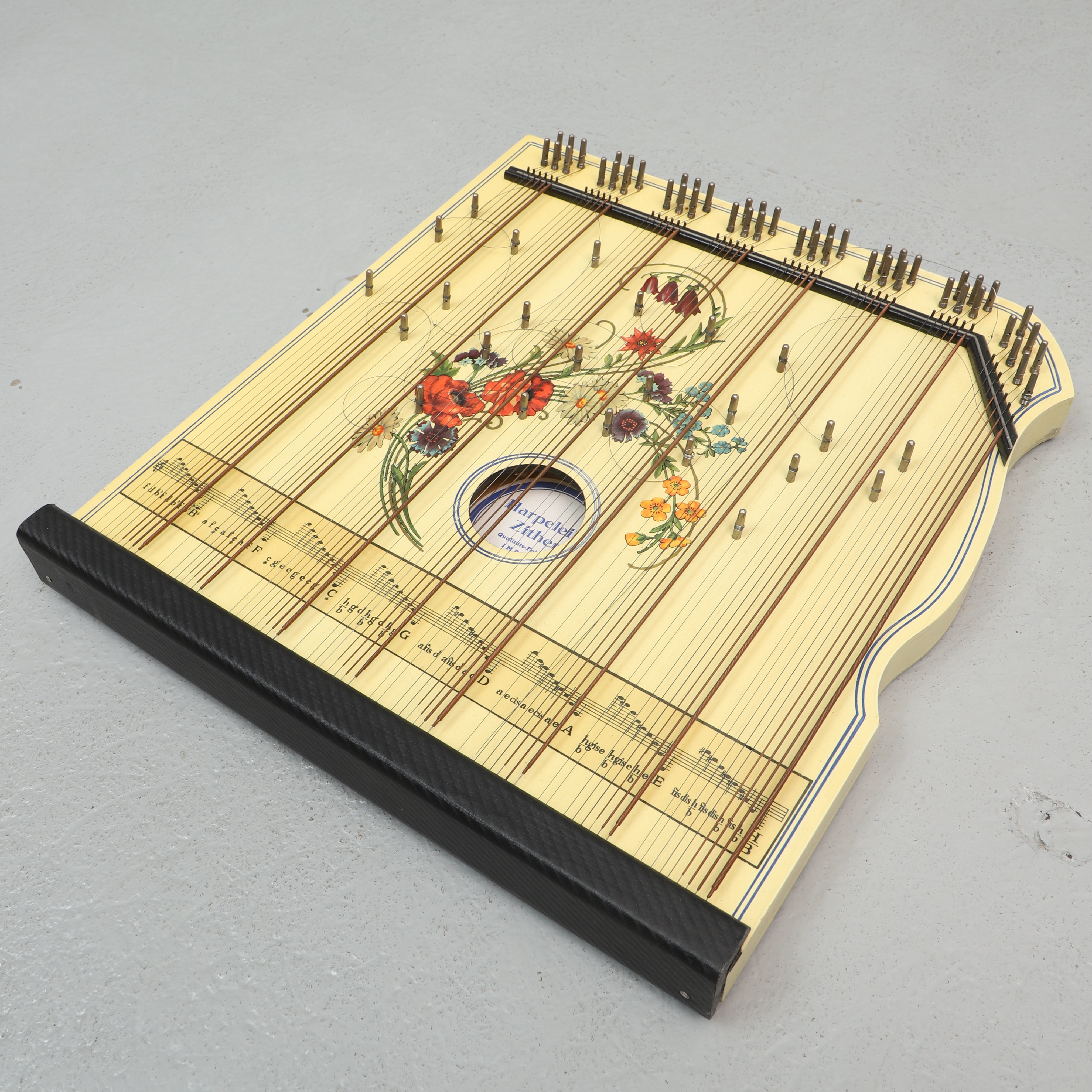 CITTRA, "Harpeleik Zither", 1900-tal.