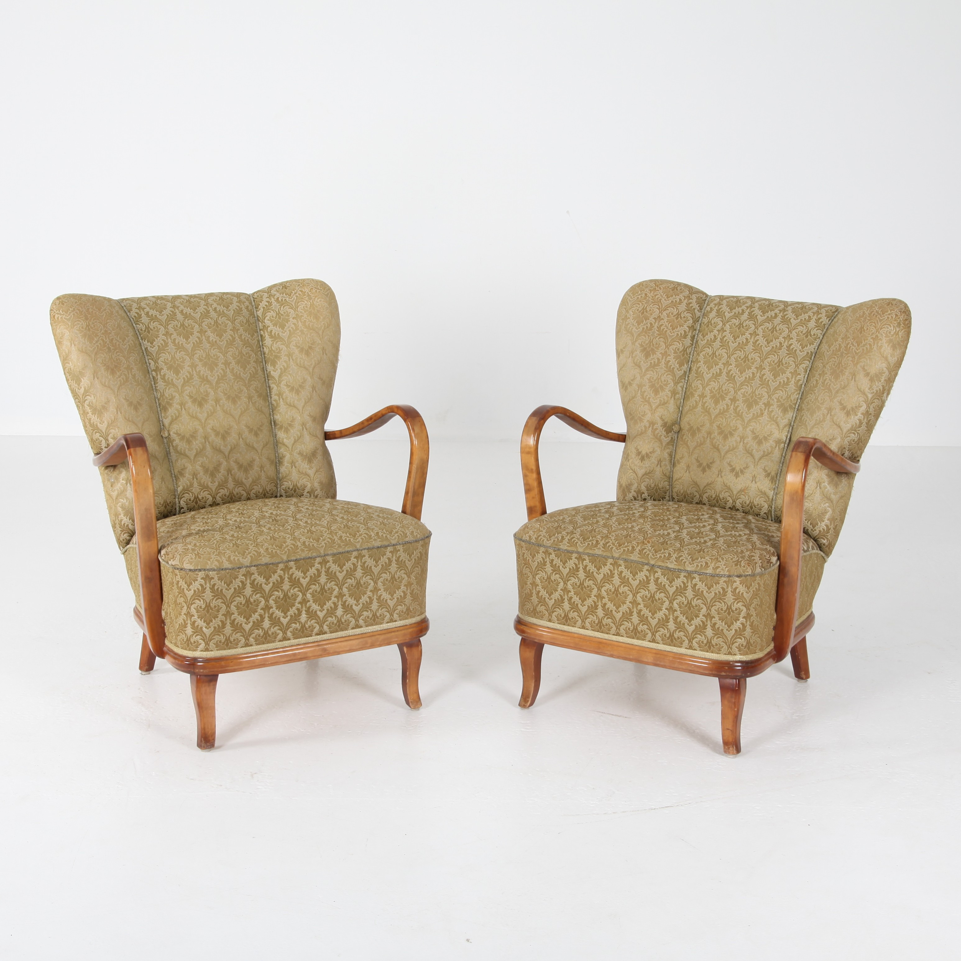 FÅTÖLJER 1 par, Sverige 1930/40-tal.