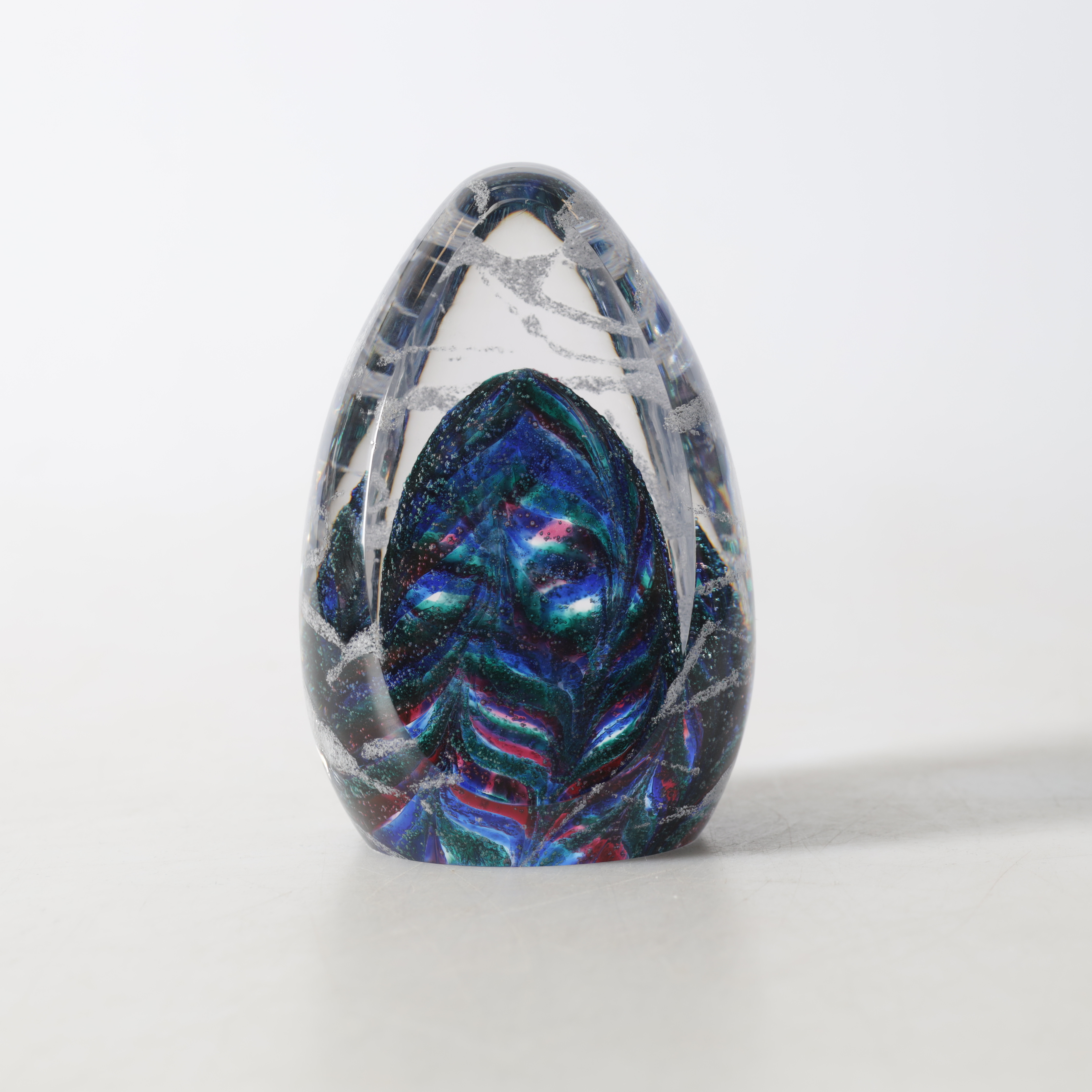 JAN-ERIK RITZMAN. Skulptur, glas, Transjö, signerad.