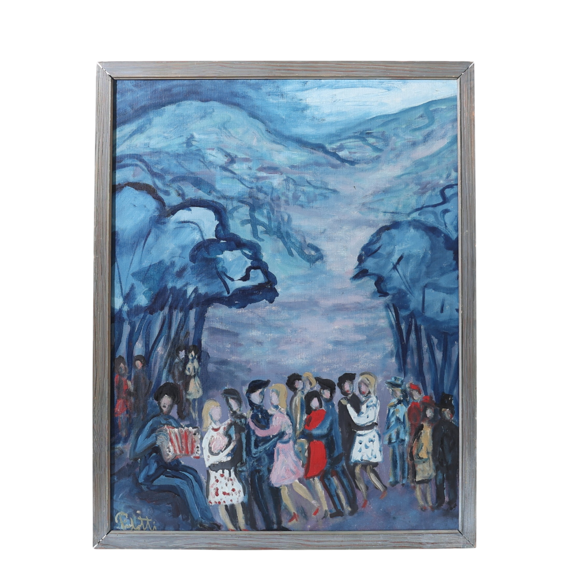 LENNART PILOTTI (1912 i Stockholm-1981) Sommardans, signerad.