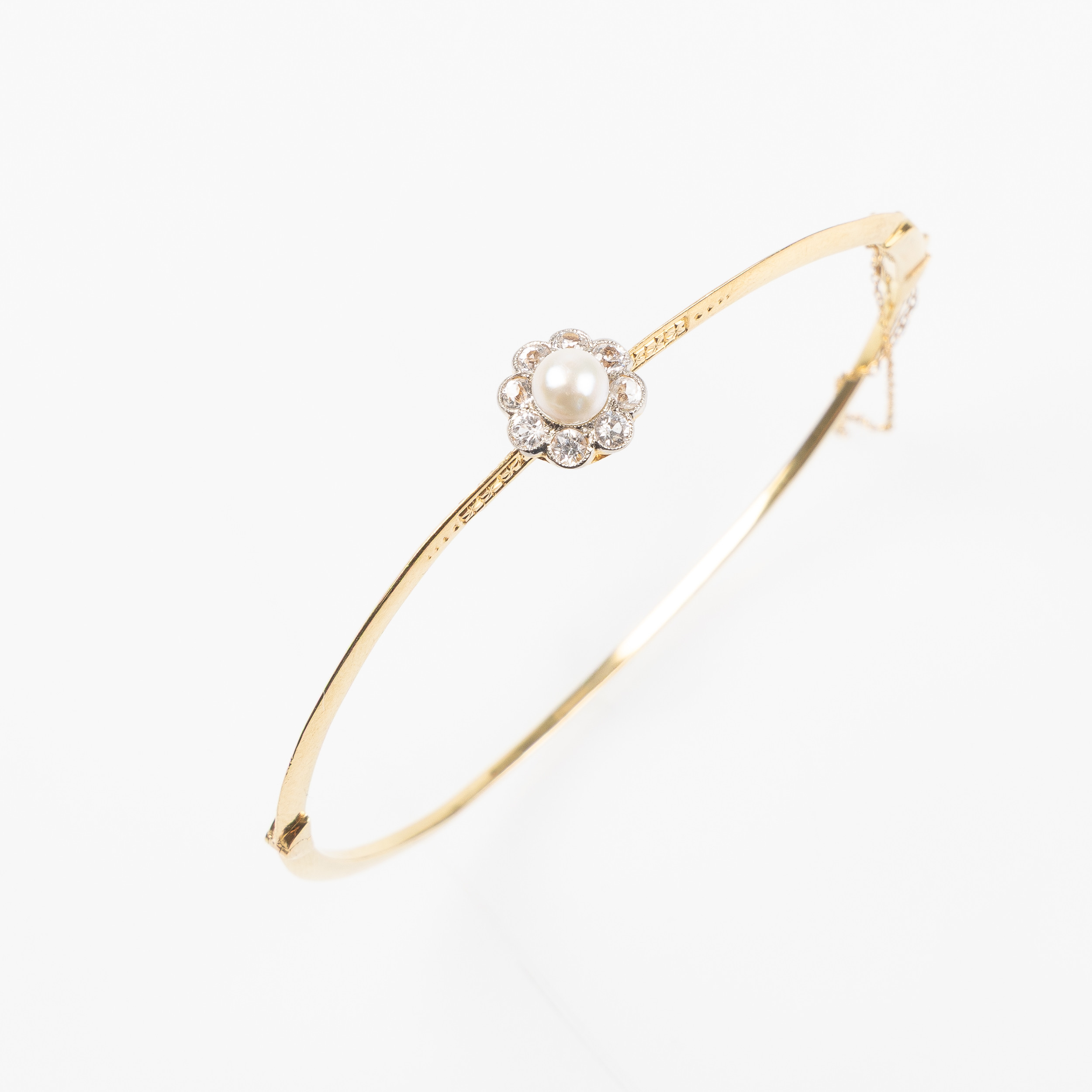 ARMRING, 18K guld, Stockholm 1918.