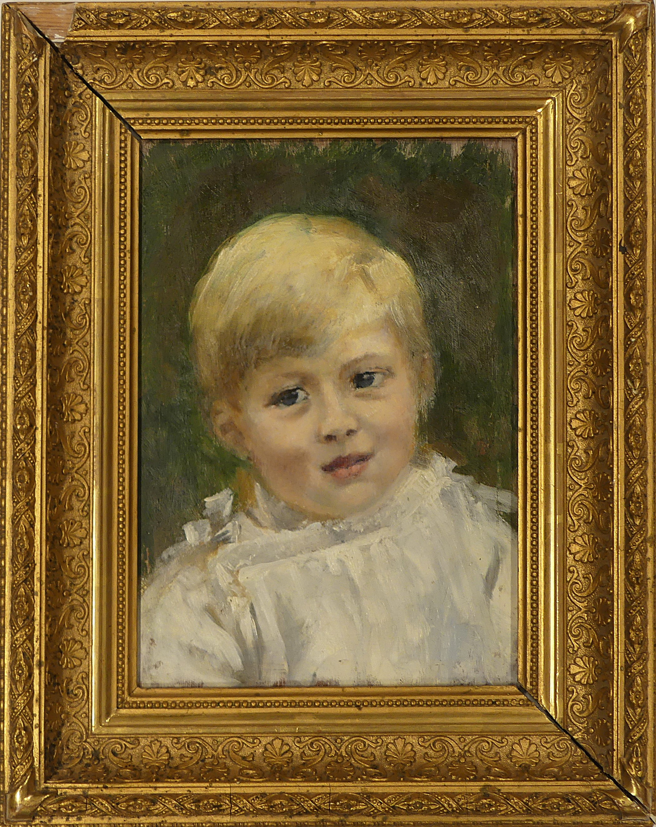 EMMA SPARRE. tillskriven, olja på pannå.