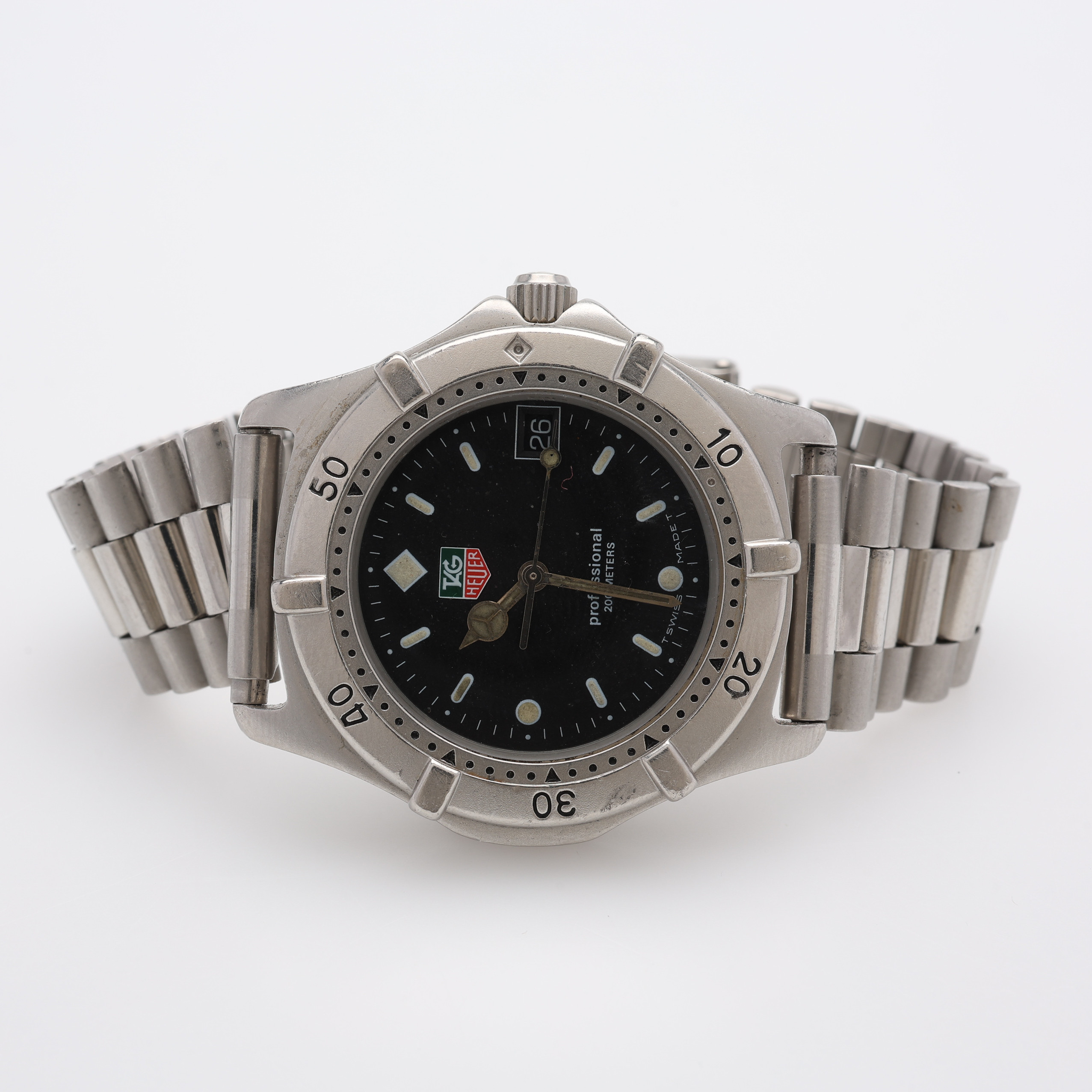 ARMBANDSUR, STÅL, TAG HEUER, PROFESSIONAL, QUARTZ.