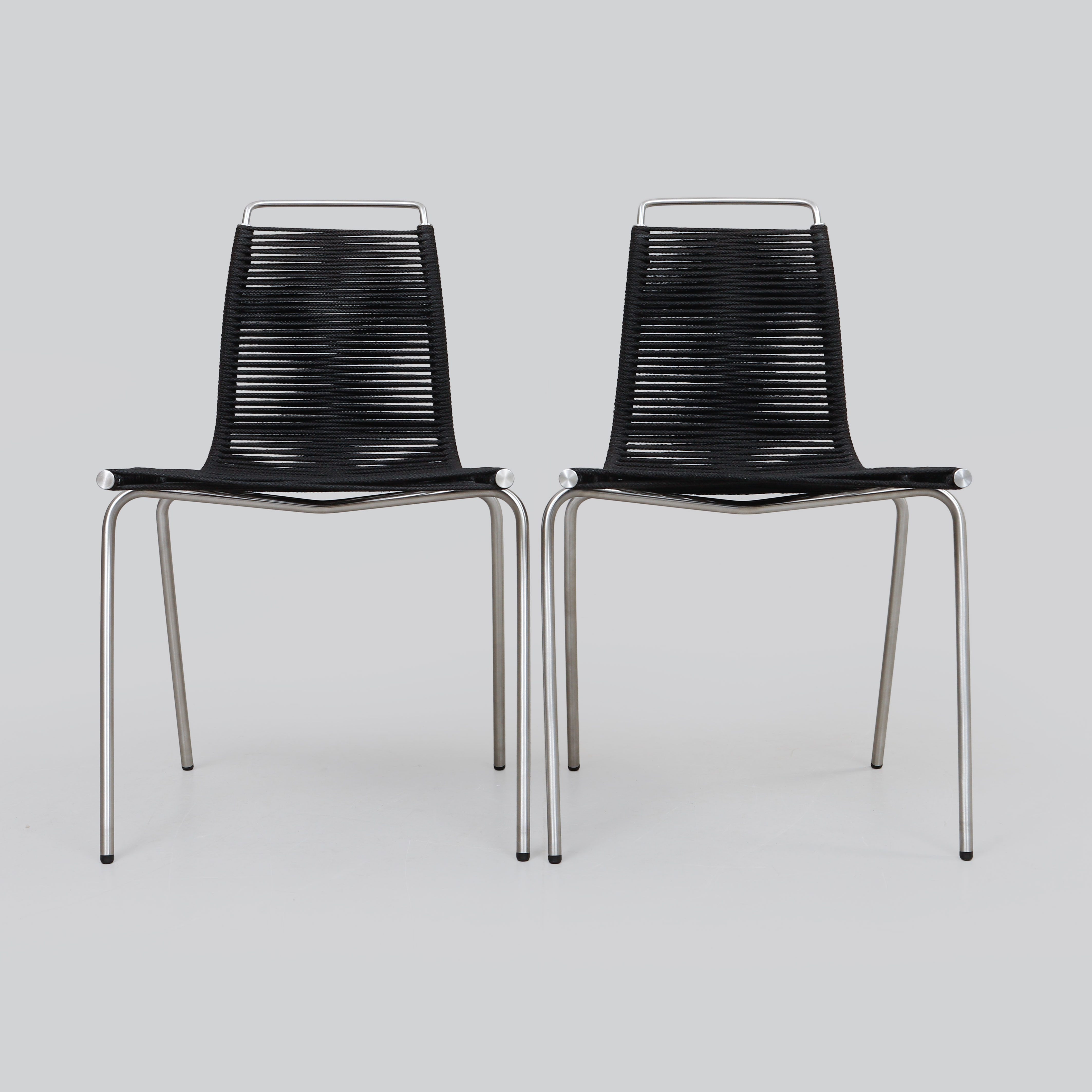 POUL KJAERHOLM. Stolar, 2st, "PK-1", för Carl Hansen & Son.