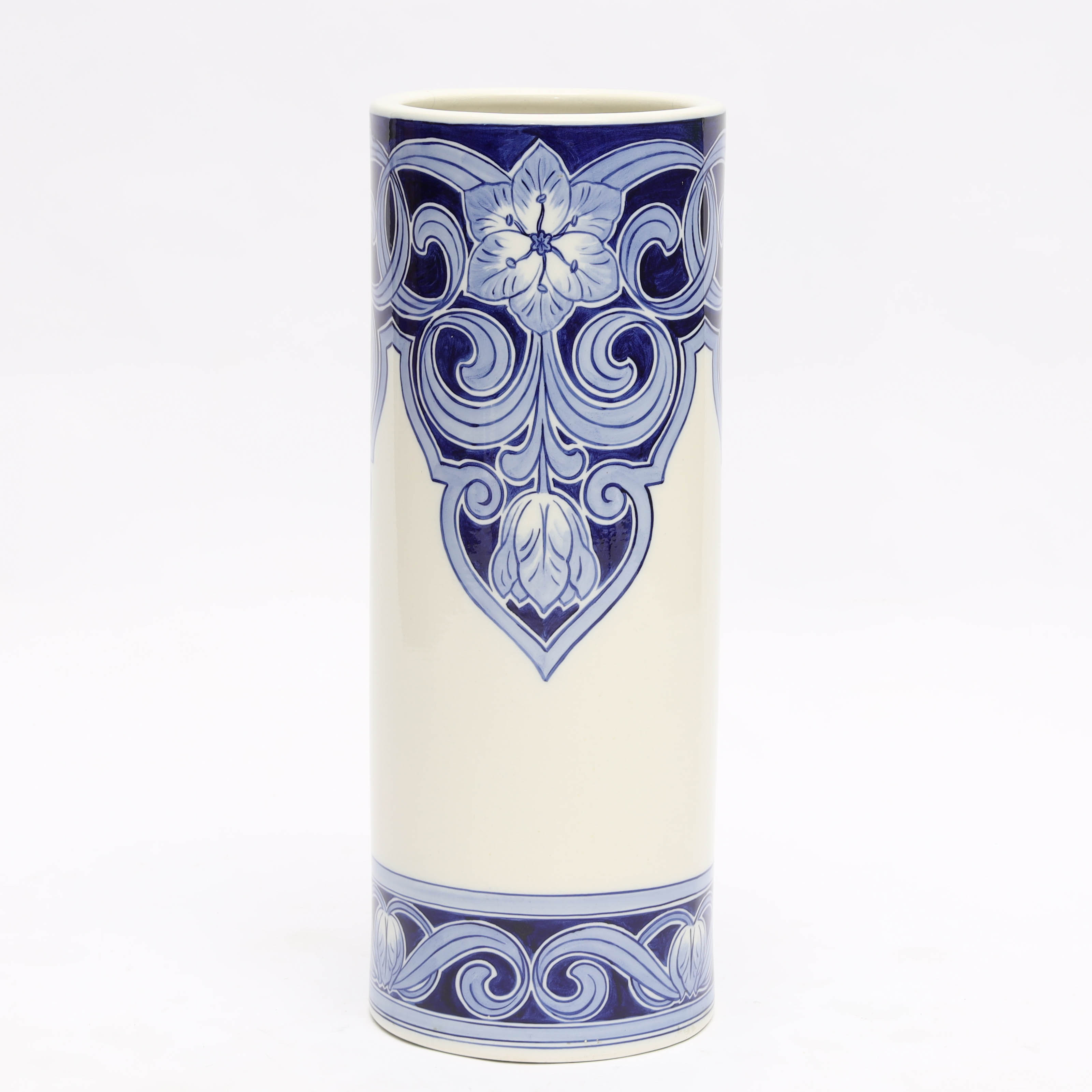 PARAPLYSTÄLL, flintgods, Rörstrand, 1900-talets första del.