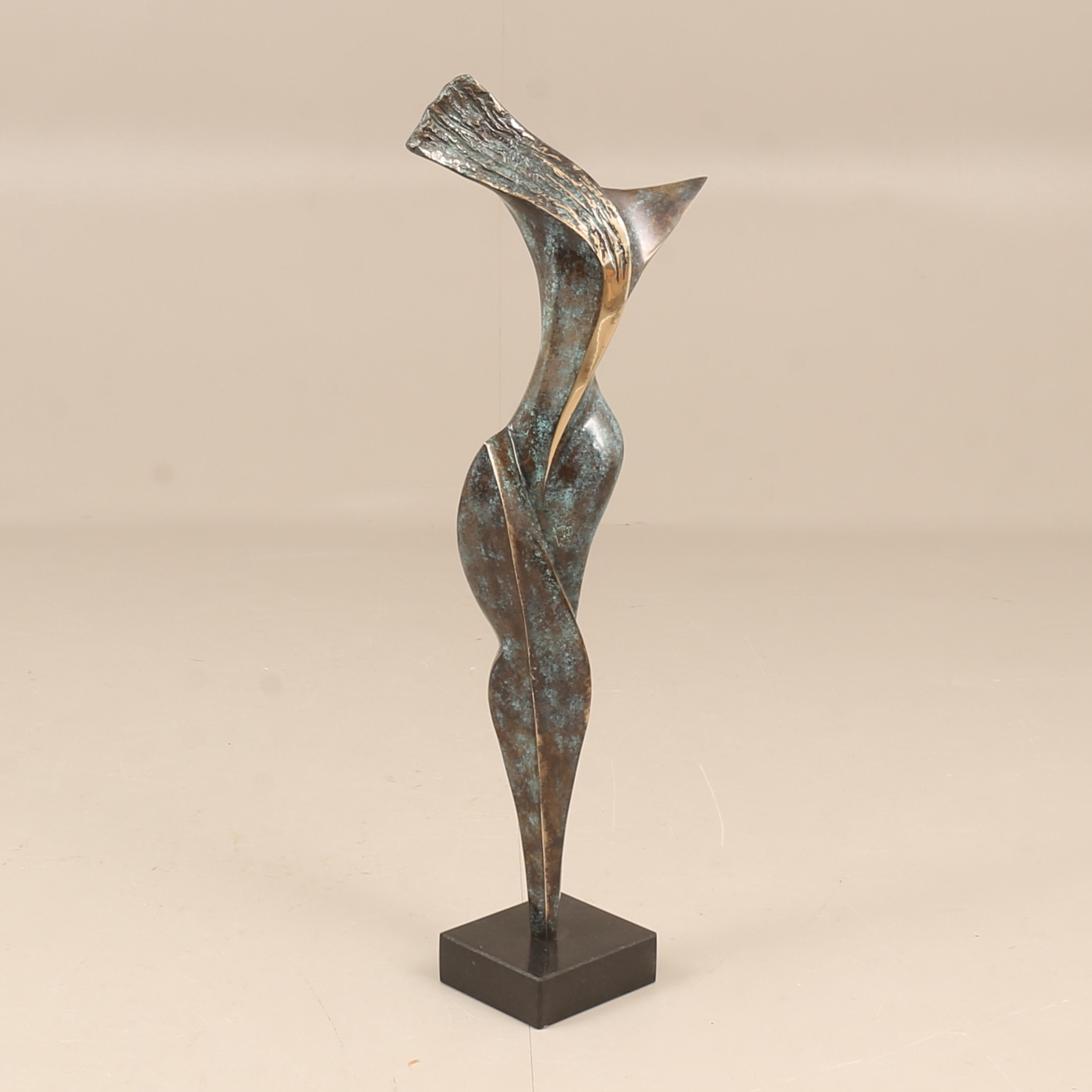 STAN WYS. Skulptur, brons, signerad 2007 och numrerad 3/8.
