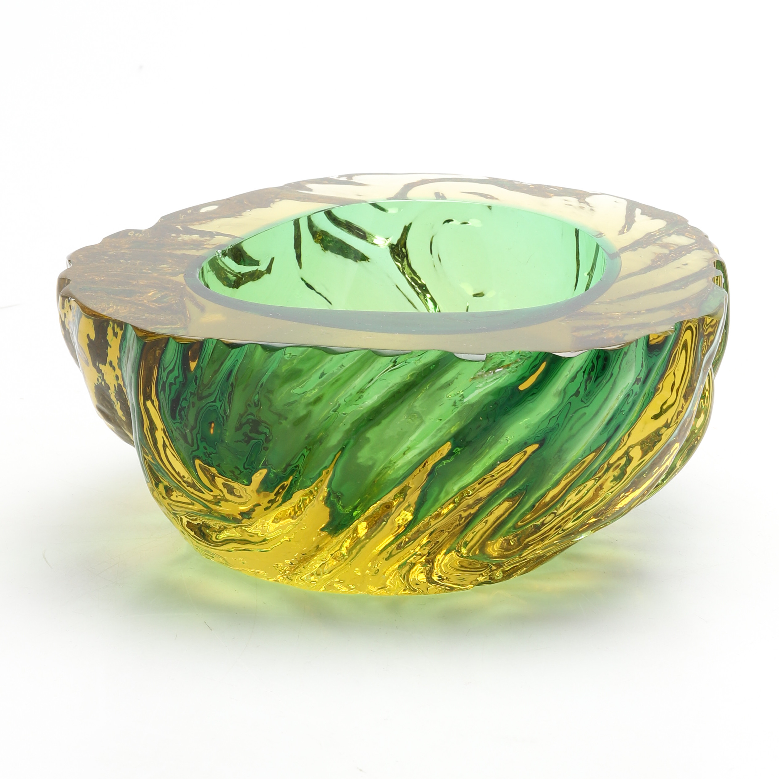 SKÅL, glas, Murano, Italien.