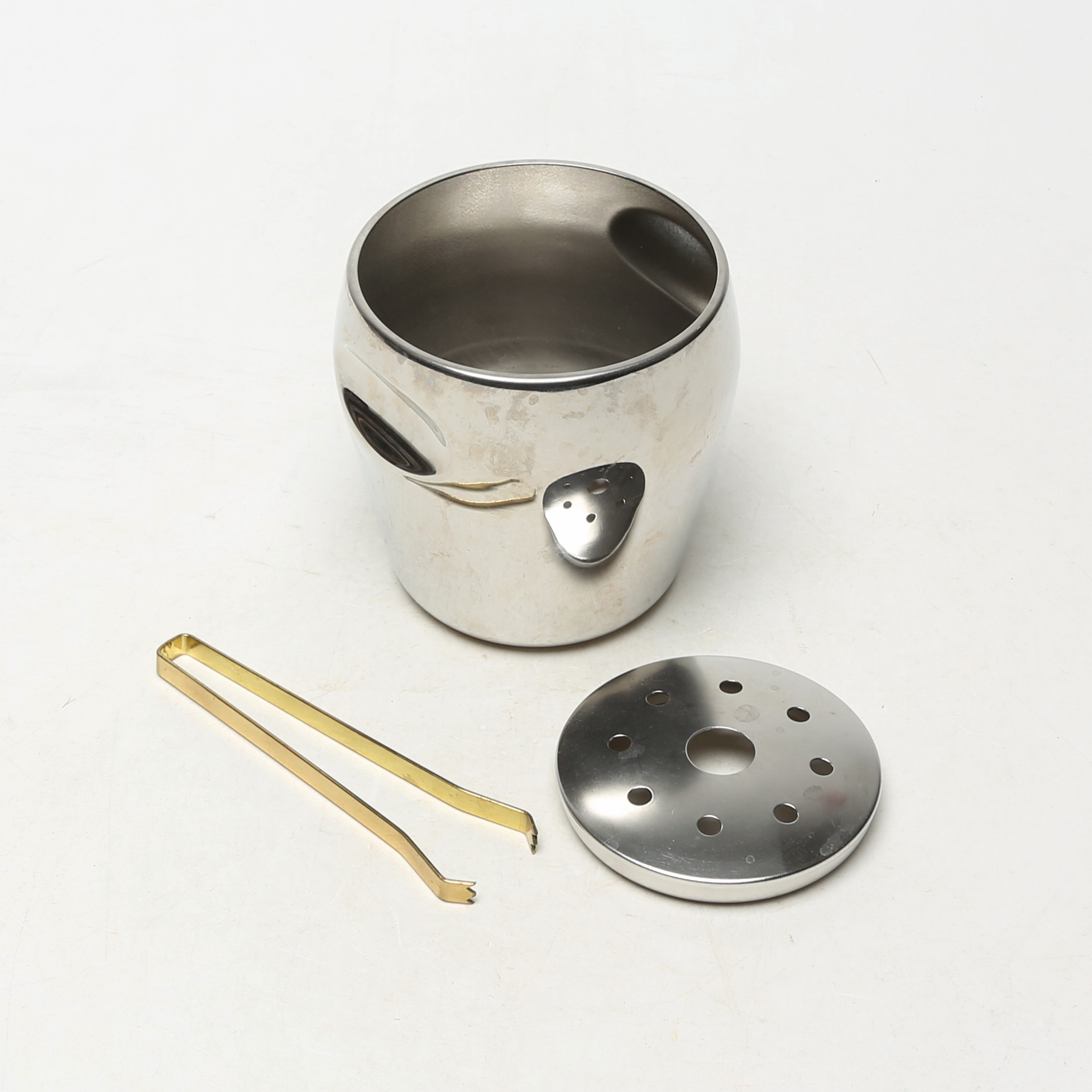 ISHINK, med tång, metall, Alfra, Italien.