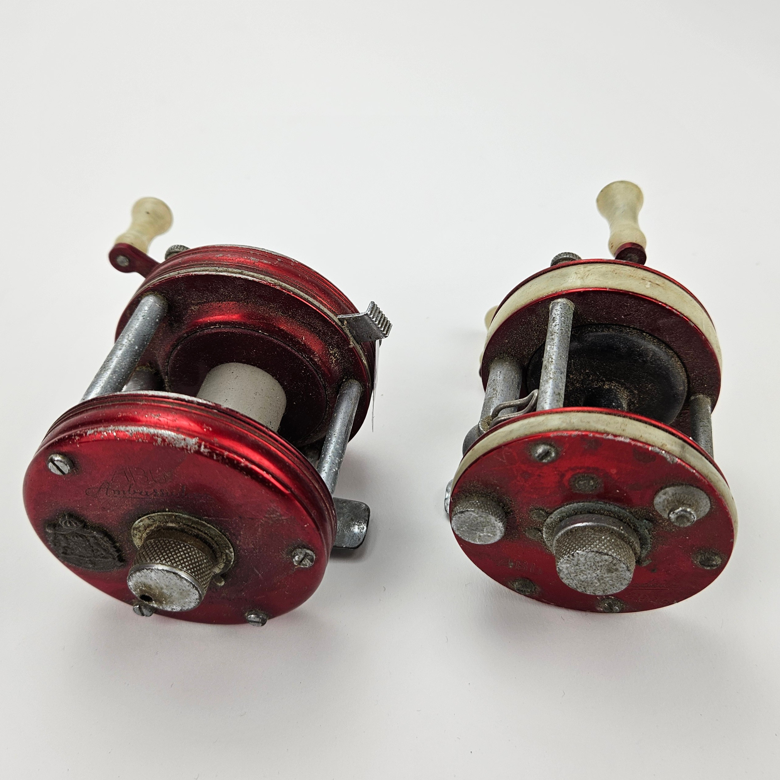 FISKERULLAR, 2 st, Ambassadeur 2000-5000, ABU, Svängsta.