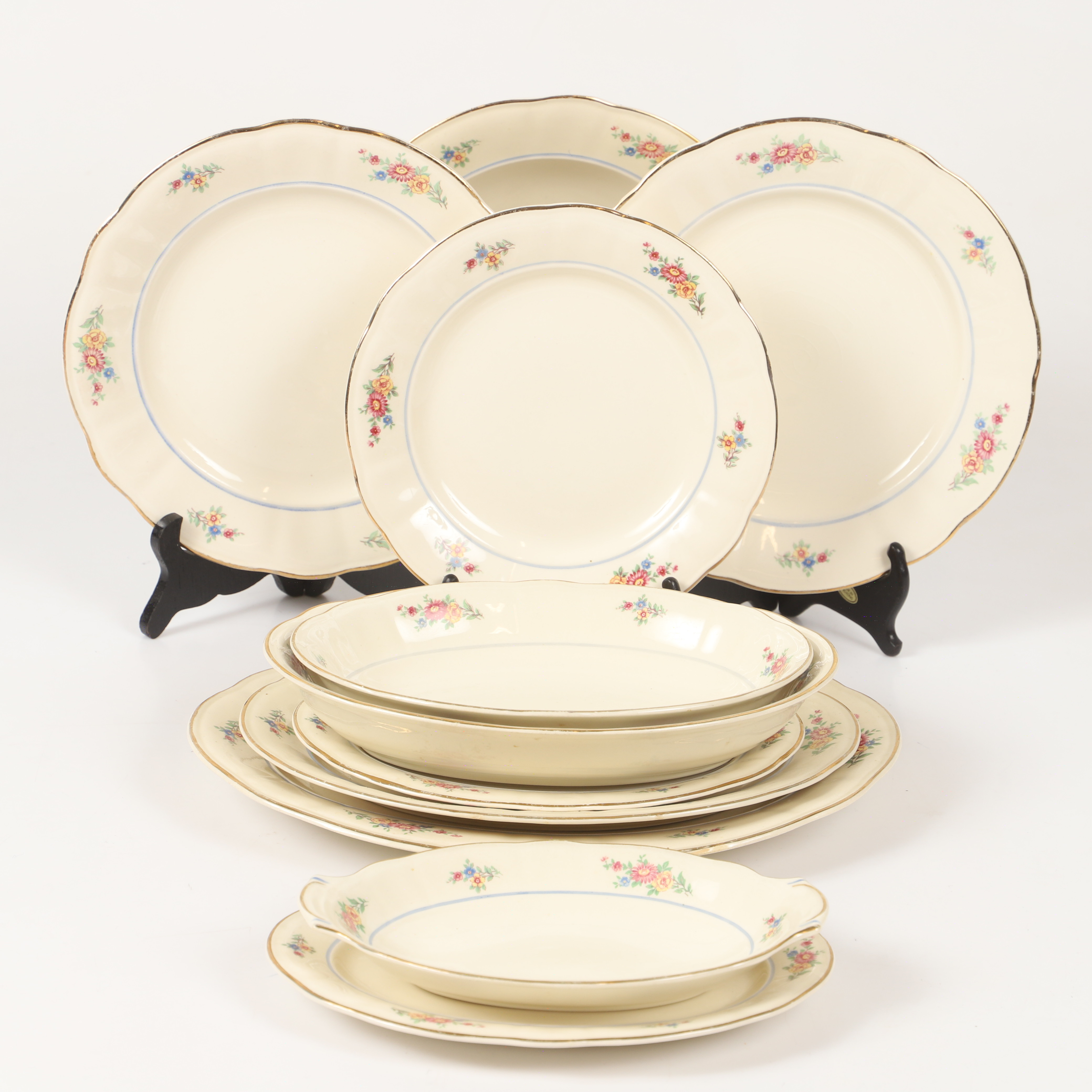 MATSERVIS, 36 delar, "Linda", porslin, Rörstrand.