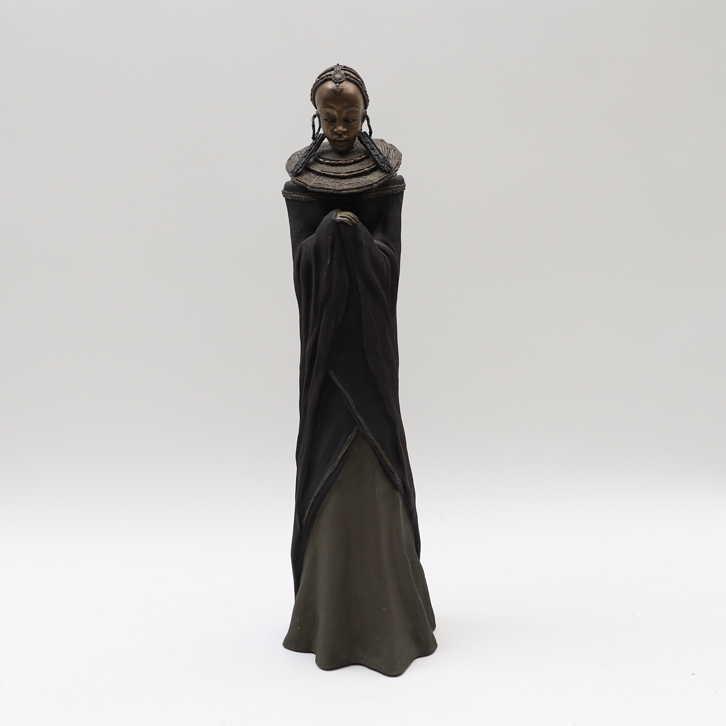 SKULPUR, Soul journeys maasai, konstmassa, Numrerad utgåva.