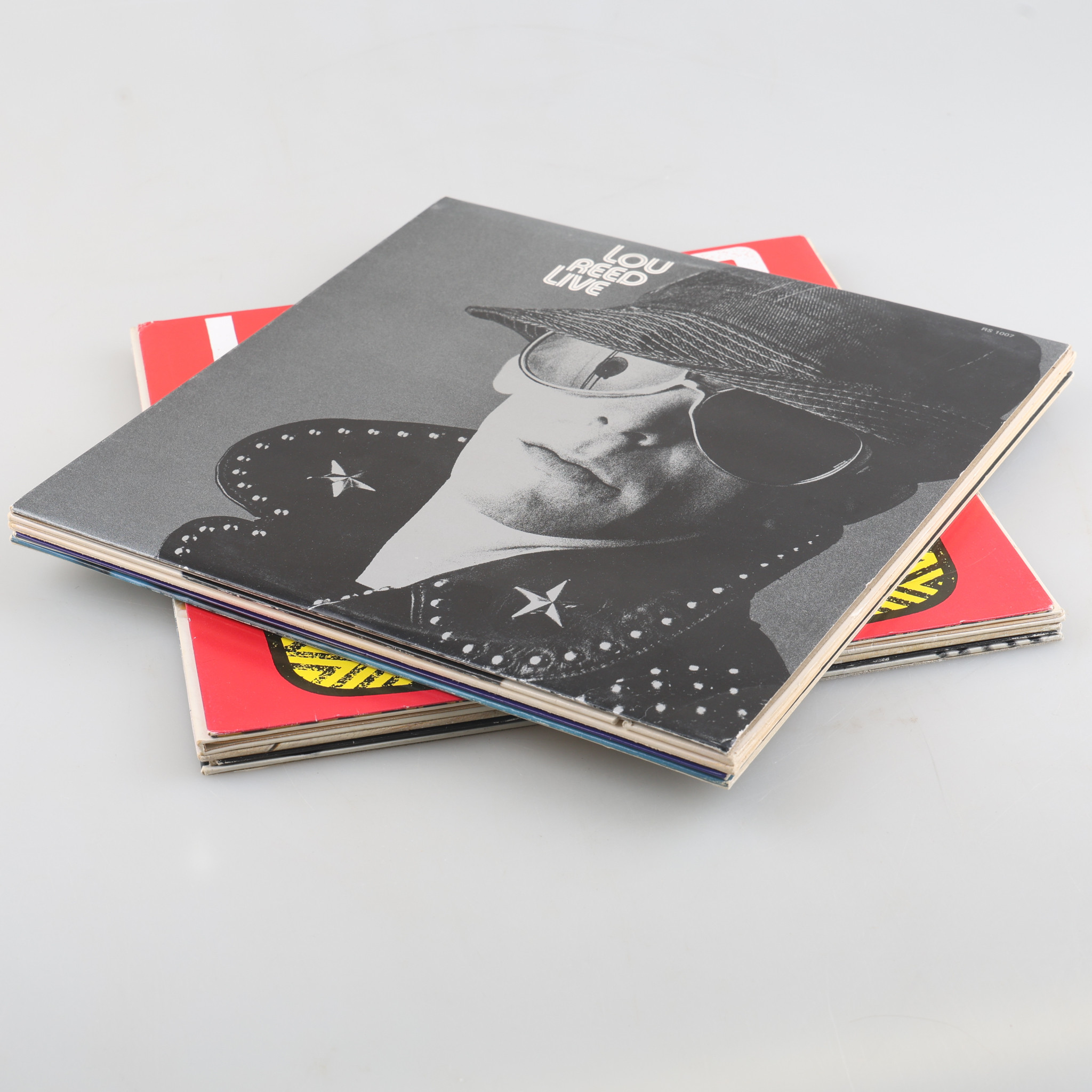 LOU REED. Vinylskivor, 10 stycken, rock.
