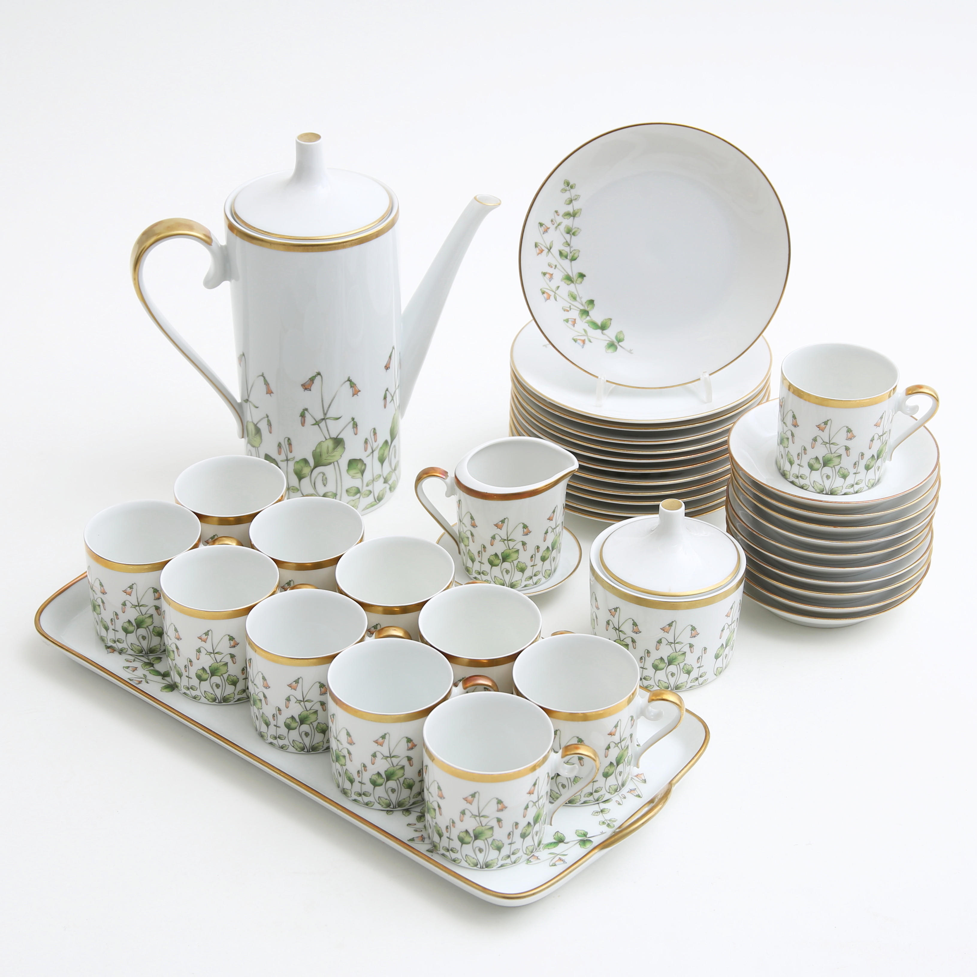 SERVIS, 38 delar, "Linnea Borealis", Hackefors, 1900-talets andra hälft.