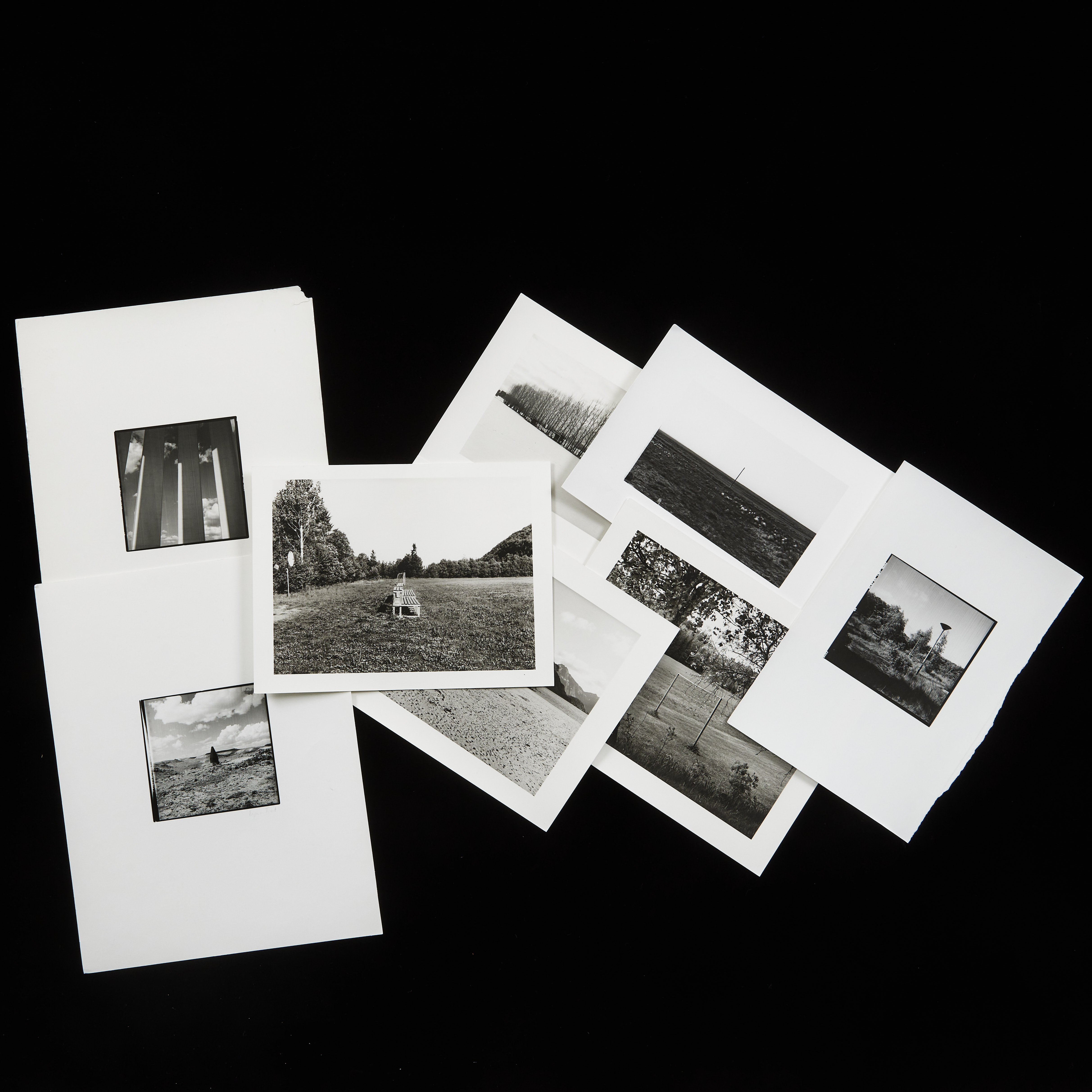 ESPEN TVEIT (F. 1945). Fotografier, 8 st., silvergelatinfotografi, signerade och daterade a tergo.