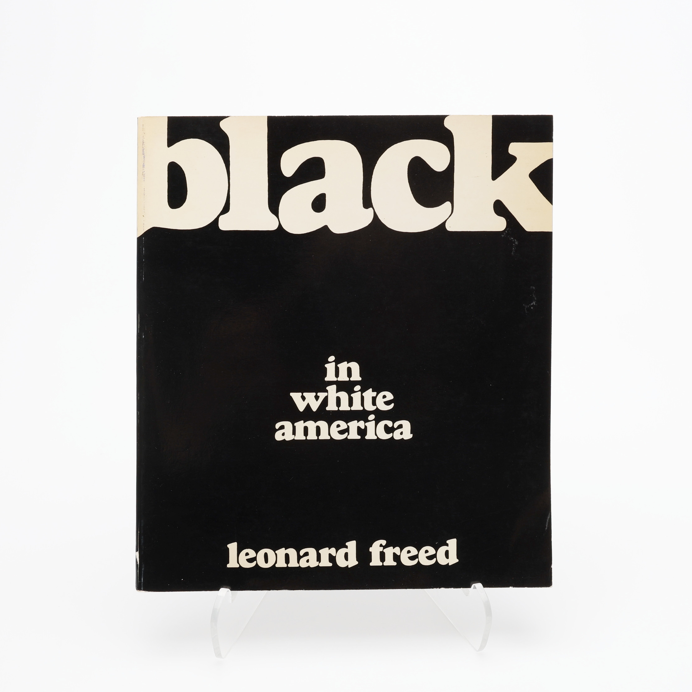 FOTO. DEN AMERIKANSKE FOTOGRAFEN LEONARD FREEDS BLACK IN WHITE AMERICA 1967.