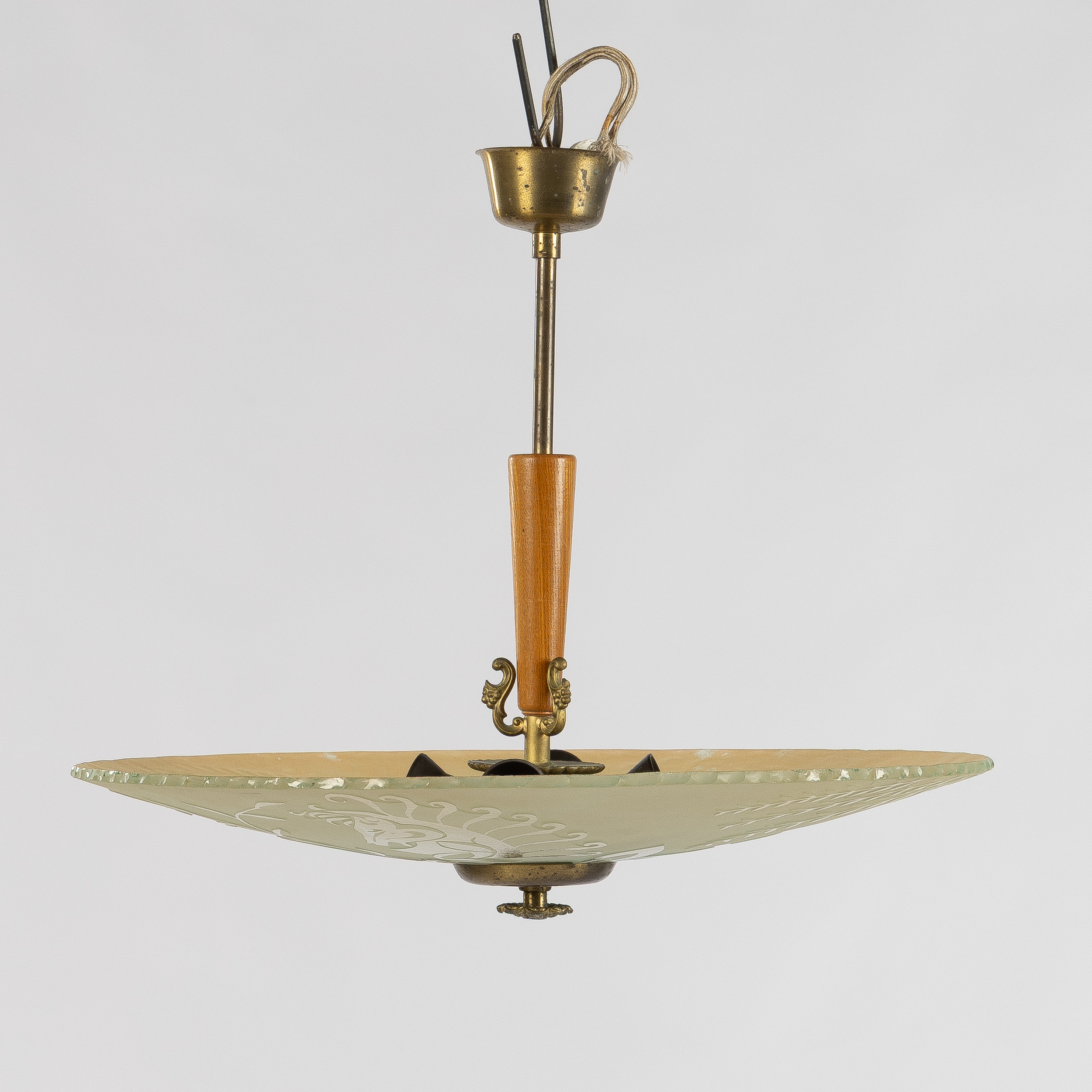 TAKLAMPA, Swedish modern, 1930/40-tal.
