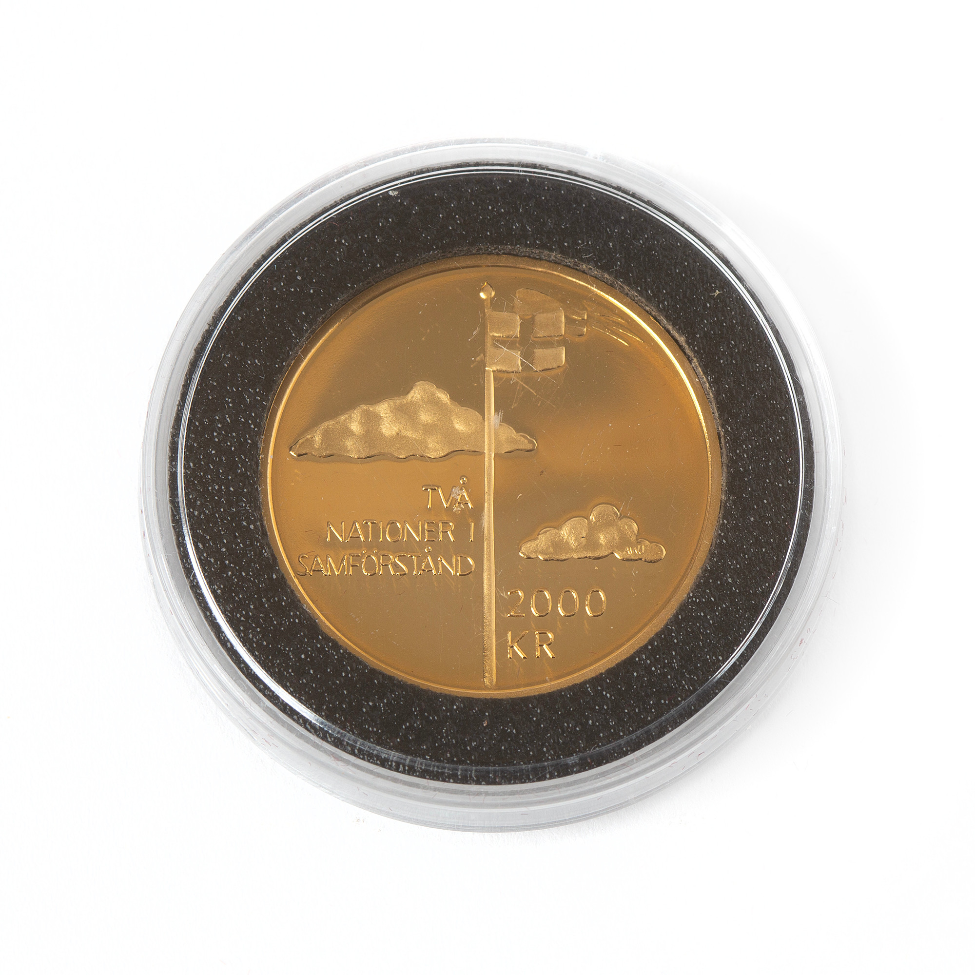 MYNT 21,6K guld, 2000 kr, Unionsupplösningen 1905-2005.