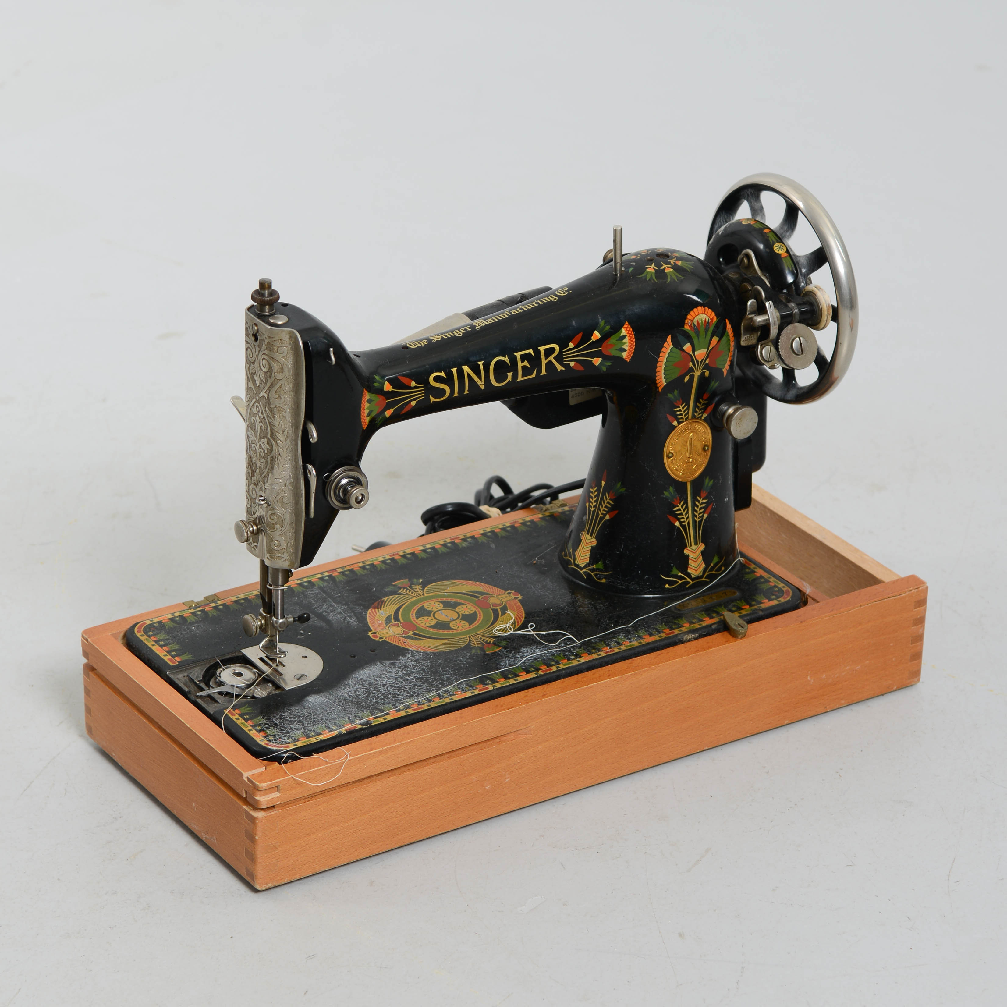 SINGER, symaskin, "Y680258", 1900-talets tidigare del.